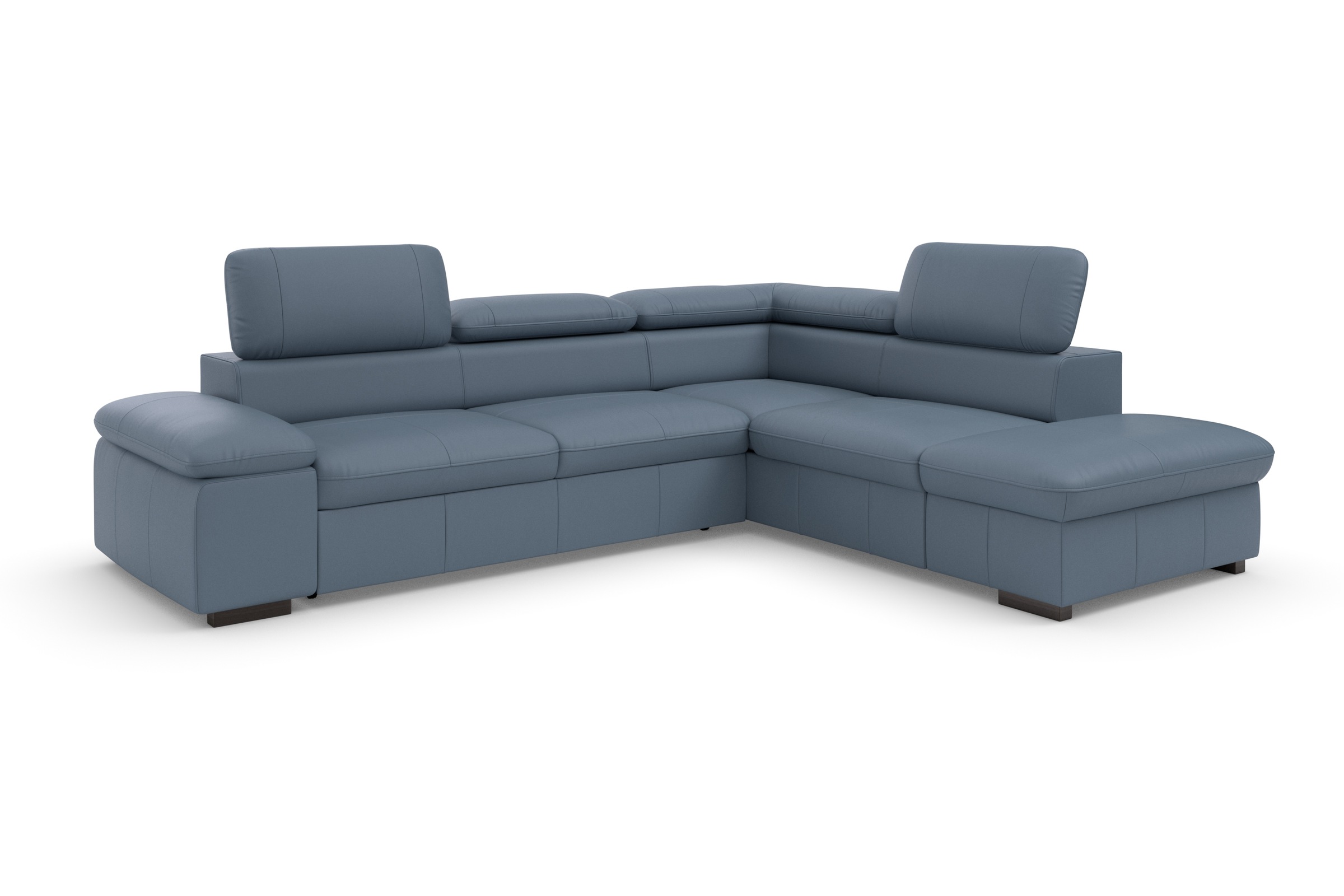 Home affaire Ecksofa »Alberto L-Form«, mit Kopfteilverstellung, wahlweise mit Bettfunktion