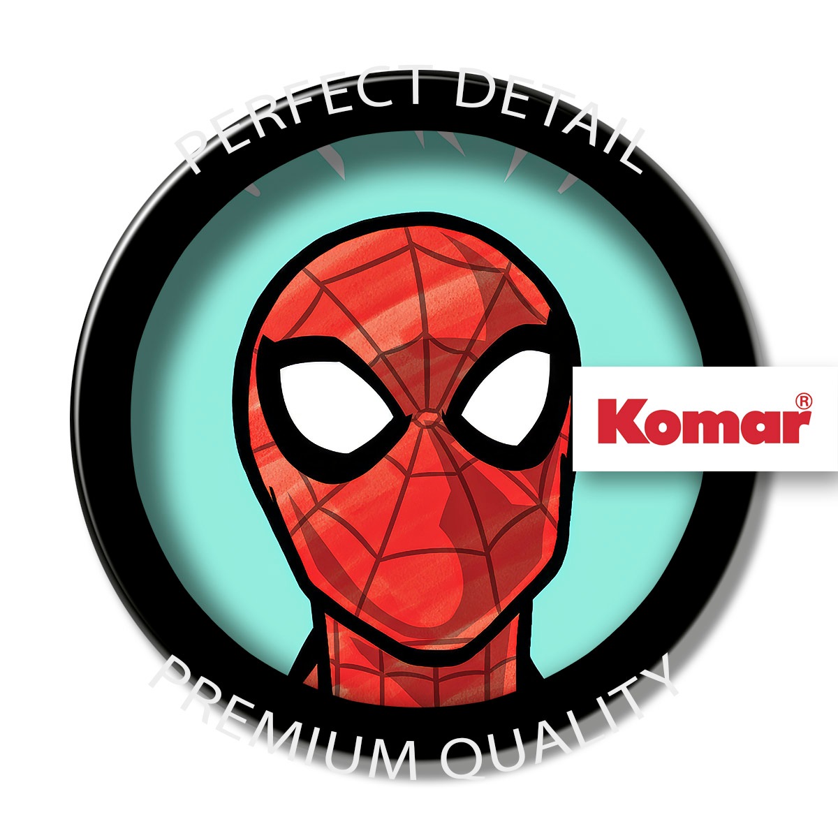Komar Wandbild »Spider-Man Danger Ahead«, Disney, (Set, 1 St.), 30 x 40 cm (Breite x Höhe) - Kinderzimmer, Dekoration