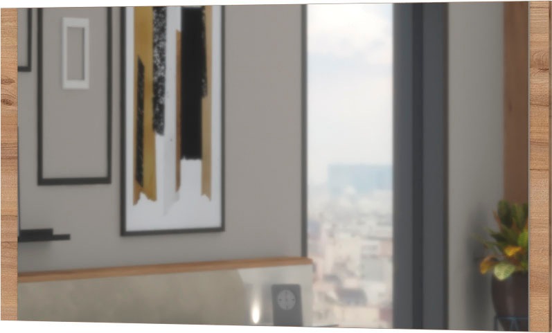 Home affaire Wandspiegel »Gala, 123x65cm«, FSC®-zertifizierter Holzwerkstof günstig online kaufen