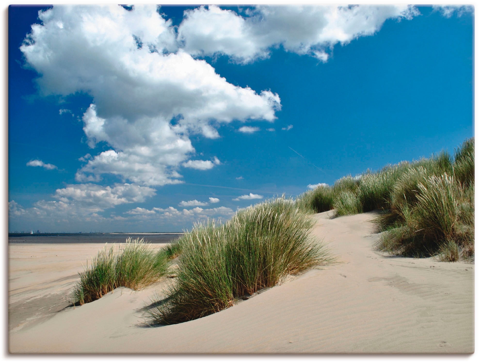 Artland Wandbild »Strandimpressionen«, Strand, (1 St.), als Leinwandbild, P günstig online kaufen