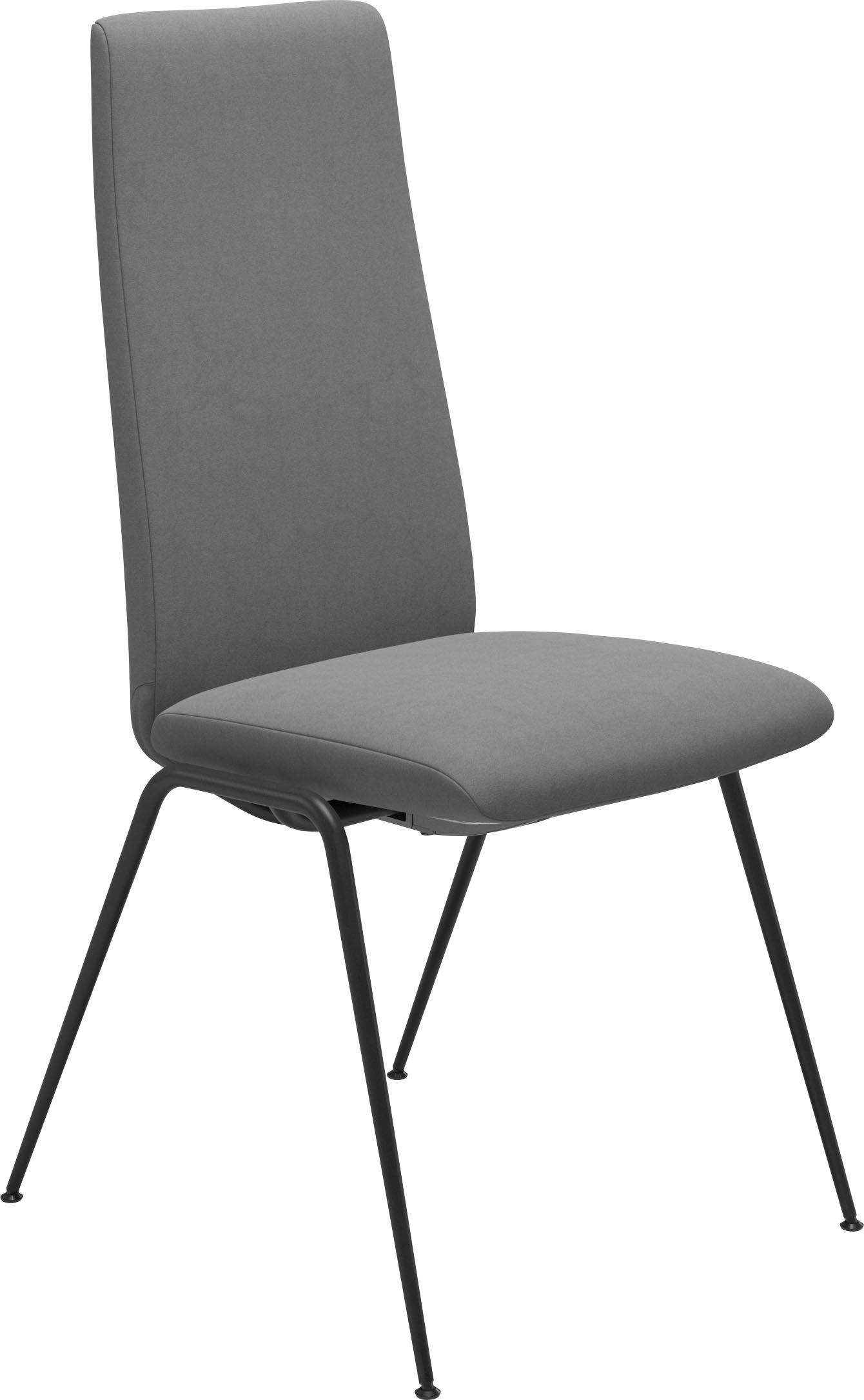 Stressless® Polsterstuhl »Laurel«, Microfaser DINAMICA, High Back, Größe M, mit Beinen aus Stahl in Schwarz matt