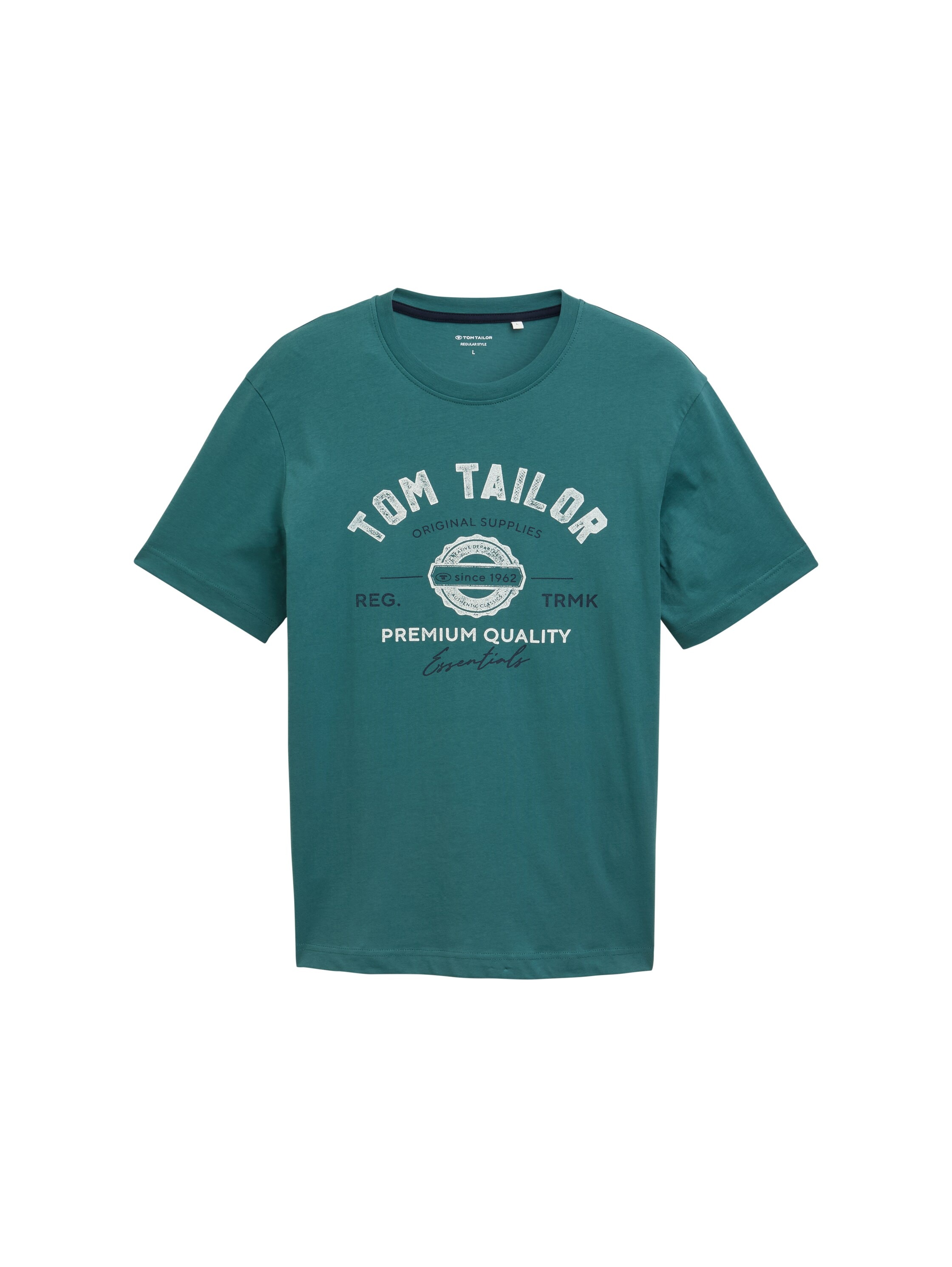 TOM TAILOR T-Shirt mit großem Logofrontprint