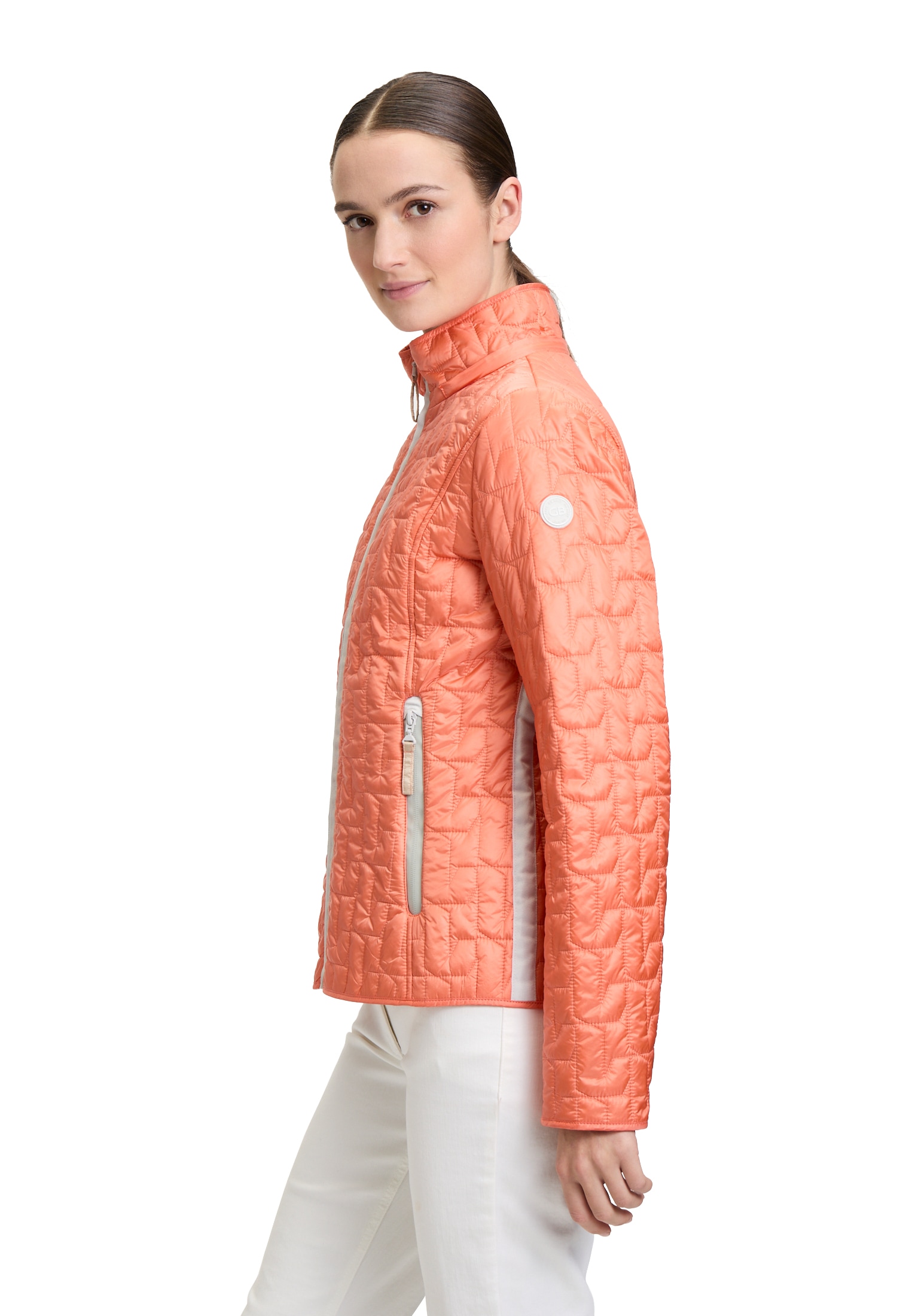 Gil Bret Steppjacke, mit Kapuze, mit Kapuze und Reißverrschluss