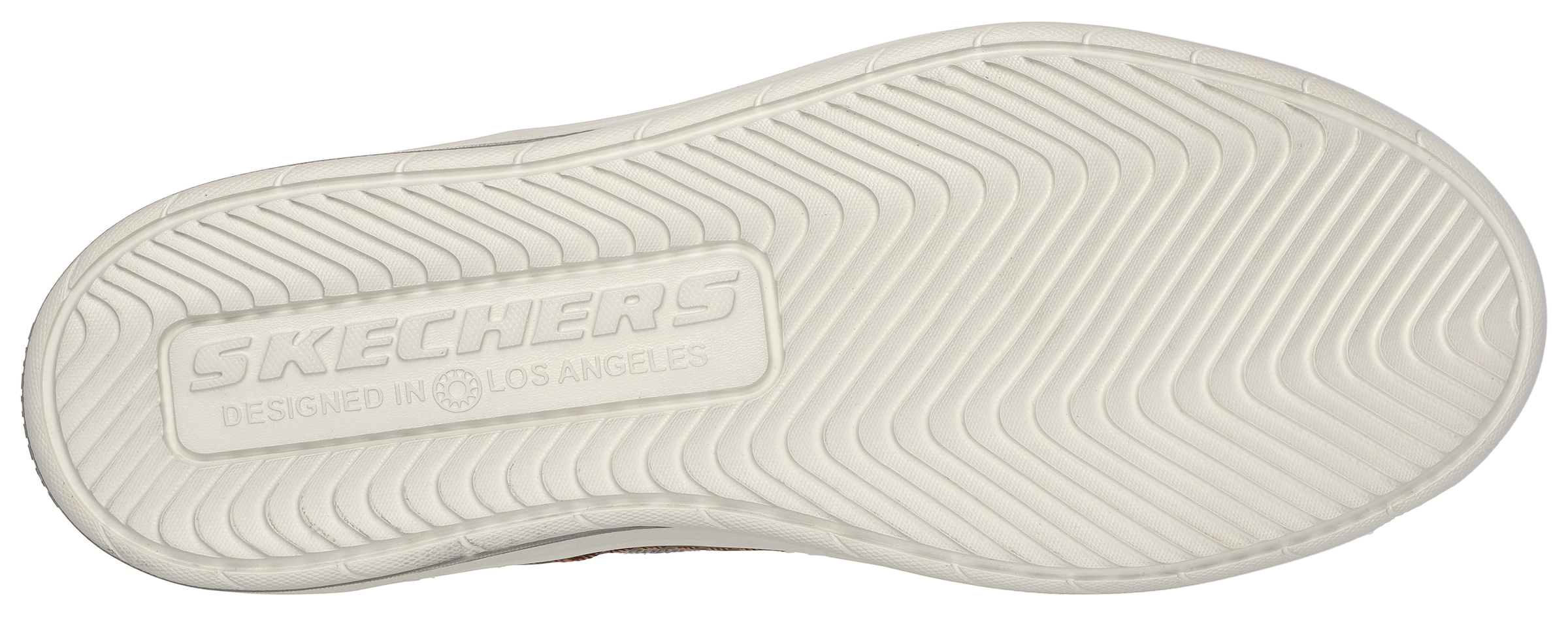 Skechers Slip-On Sneaker »HYLAND-RATNER«, mit Kontrastbesatz, Freizeitschuh, Halbschuh, Schlupfschuh