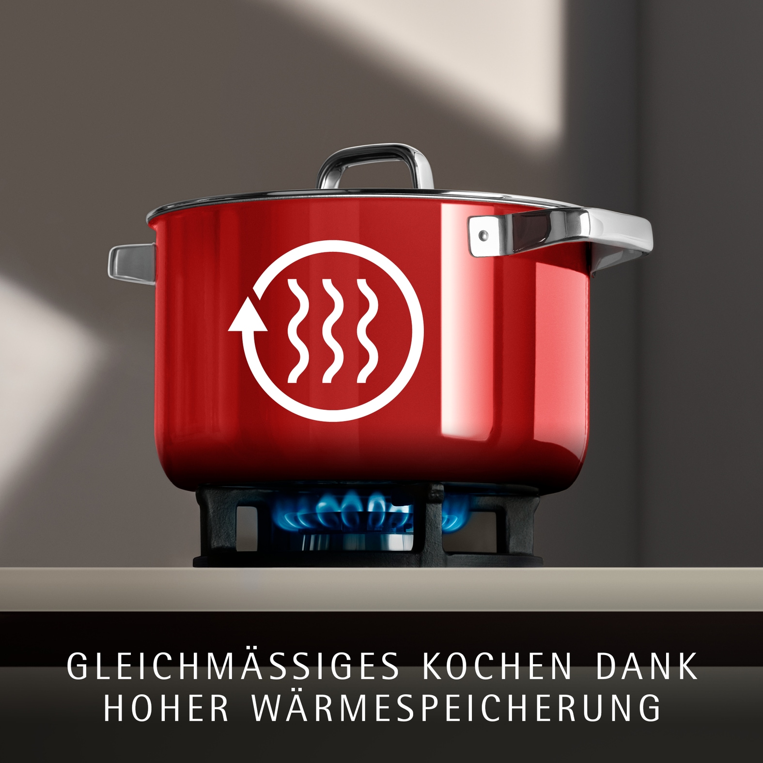 WMF Topf-Set »Fusiontec Mineral Pro« Set, 7 tlg. tlg. Edelstahl | Glas