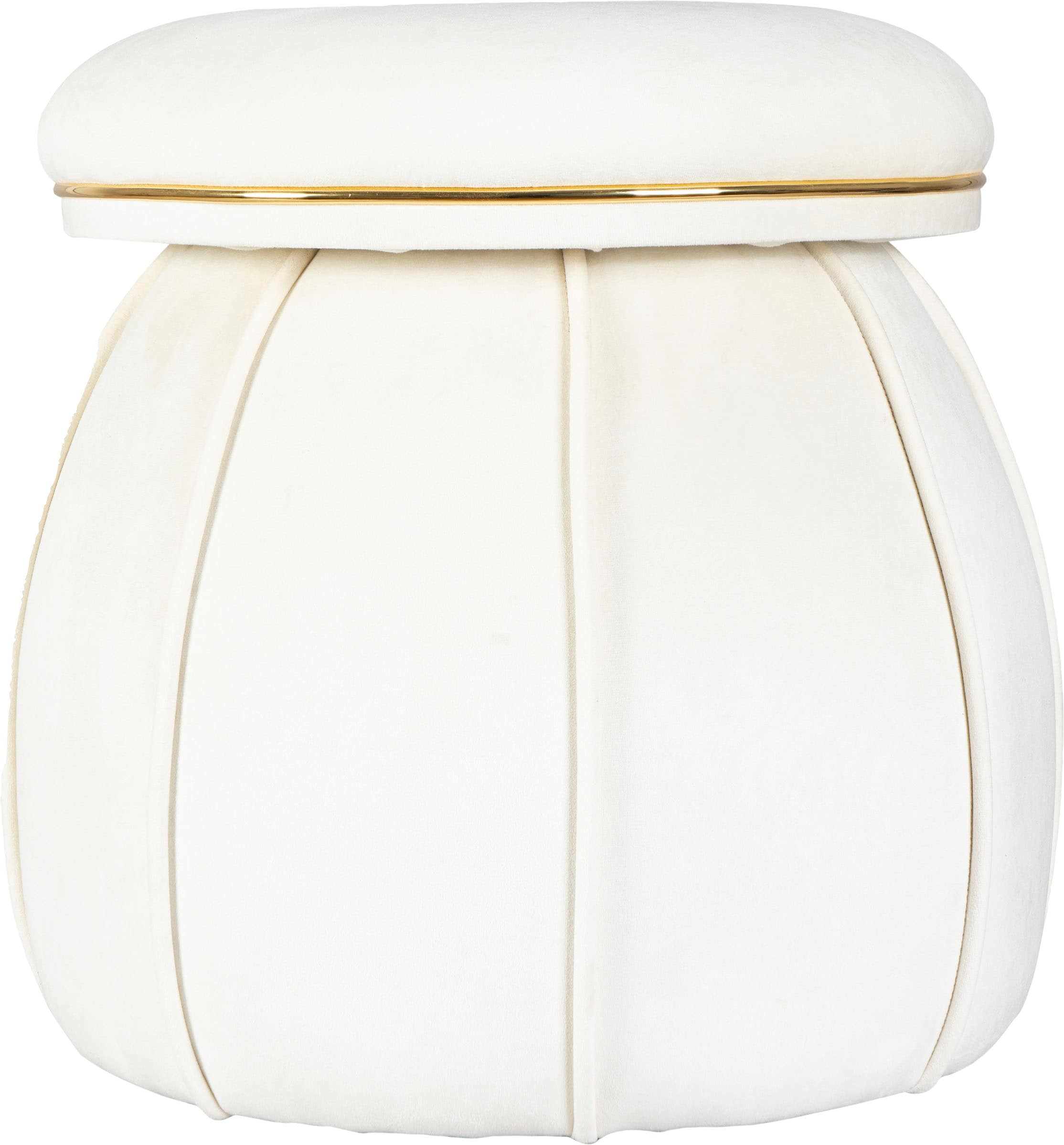 Kayoom Sitzhocker »Hocker Corin,extravagante Form,stilvolle Farben,elegant gesteppter Fuß« 1 Stk. tlg. komfortabel, hochqualitativ, pflegeleicht, sorgfältig verarbeitet