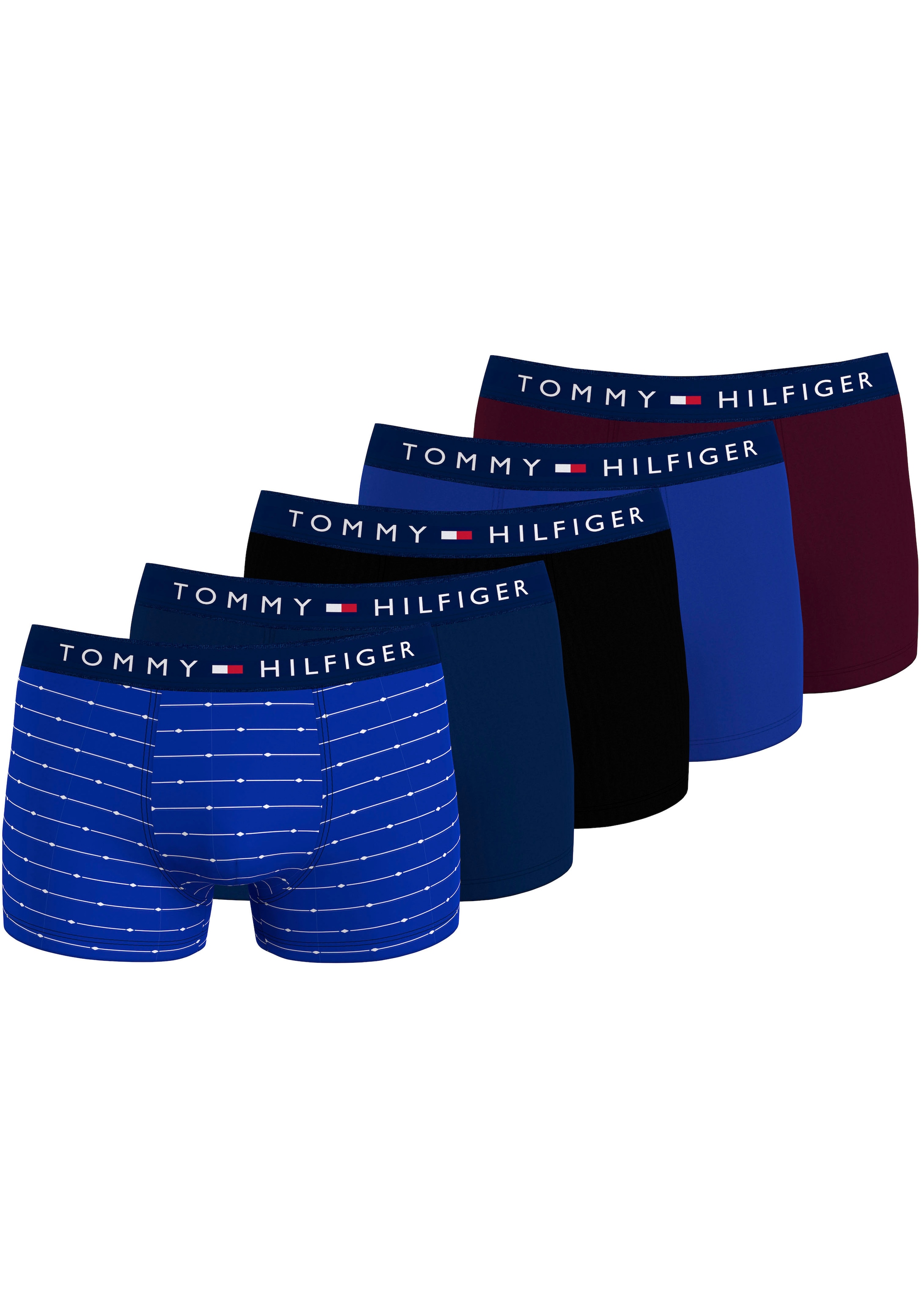 Tommy Hilfiger Underwear Boxer »3P BOXER BRIEF«, (Packung, 3er-Pack), mit  Logo-Elastikbund