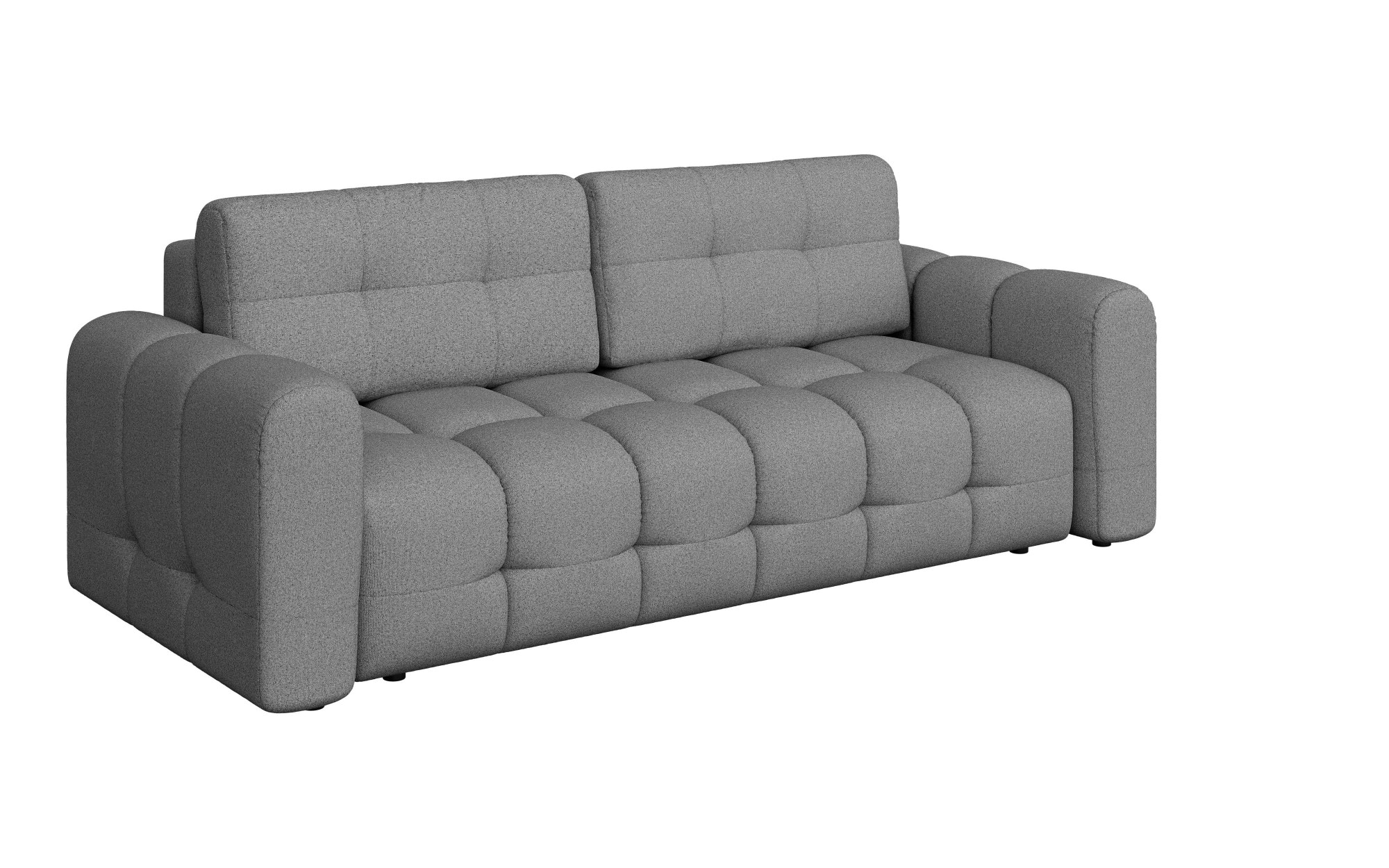 INOSIGN 3-Sitzer »Manilla, wahlweise mit Bettfunktion, B/T/H 265/117/91 cm«, mit Wellenunterfederung, in verschiedenen Materialien und Farben