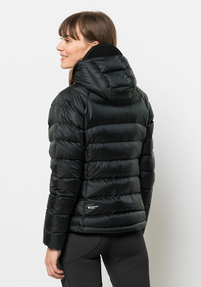 Jack Wolfskin Daunenjacke »NEBELHORN DOWN HOODY W«, mit Kapuze