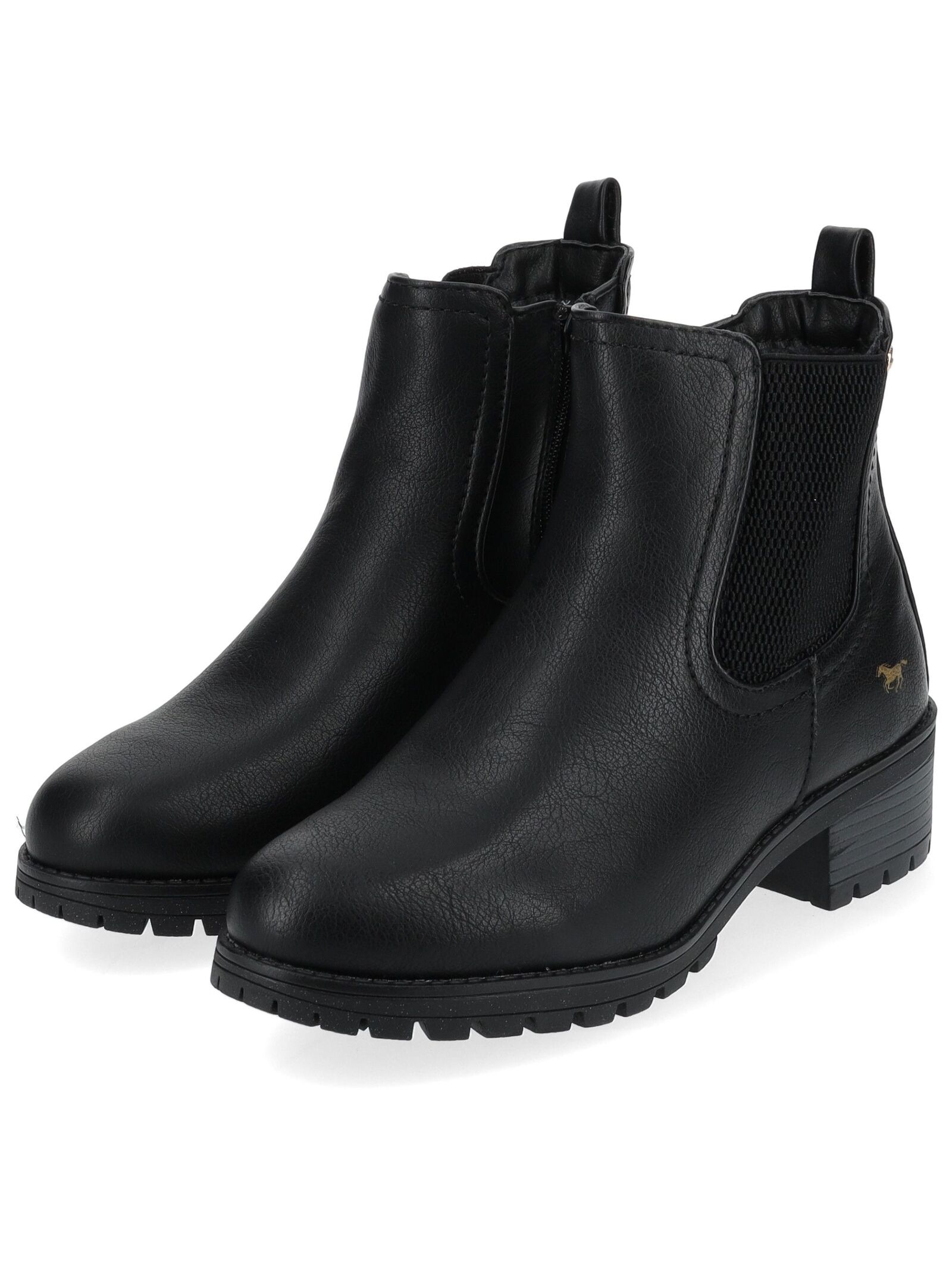 Mustang Shoes Stiefelette »Mustang Shoes Stiefelette Lederimitat/Textil«