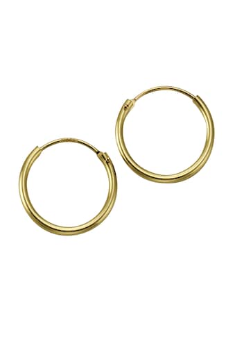 Paar Creolen »Gold 585 15mm Durchmesser«
