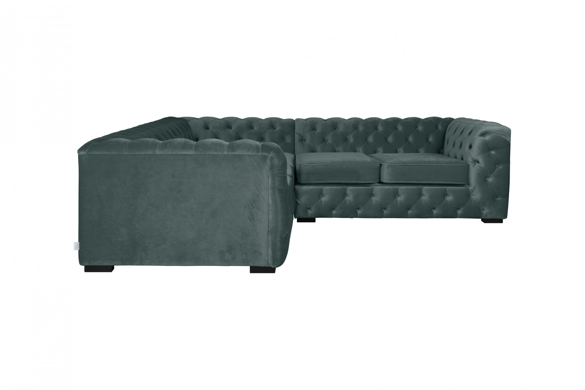 Guido Maria Kretschmer Home&Living Chesterfield-Sofa »KALINA L-Form«, hochwertige Chesterfield-Ausführung, sehr hochwertige Verarbeitung