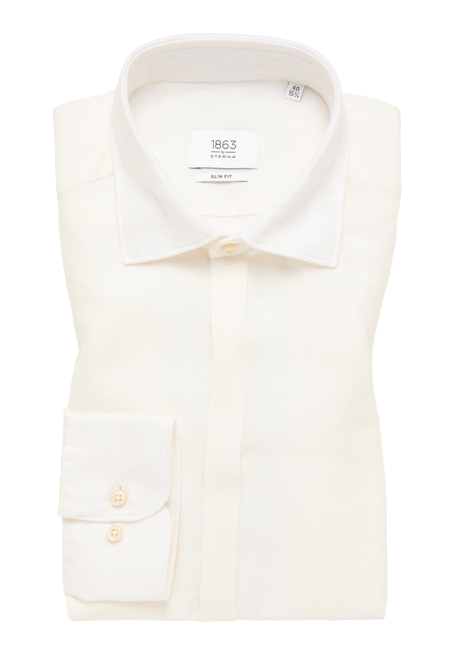 Eterna Langarmhemd »SLIM FIT« EASY IRON (bügelleicht)