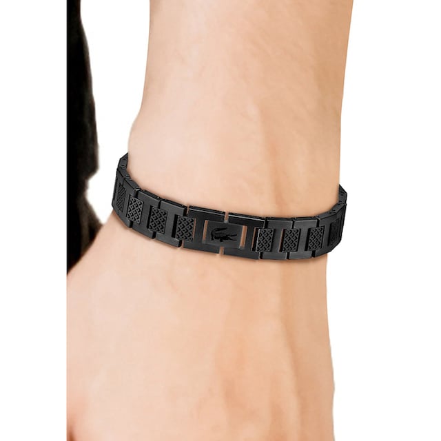 Lacoste Armband »Schmuck Edelstahl Armband Gliederkette METROPOLE«, mit Lacoste  Krokodil - zu Hoodie, Shirt, Polo, Jeans, Jacke, Sneaker! online kaufen