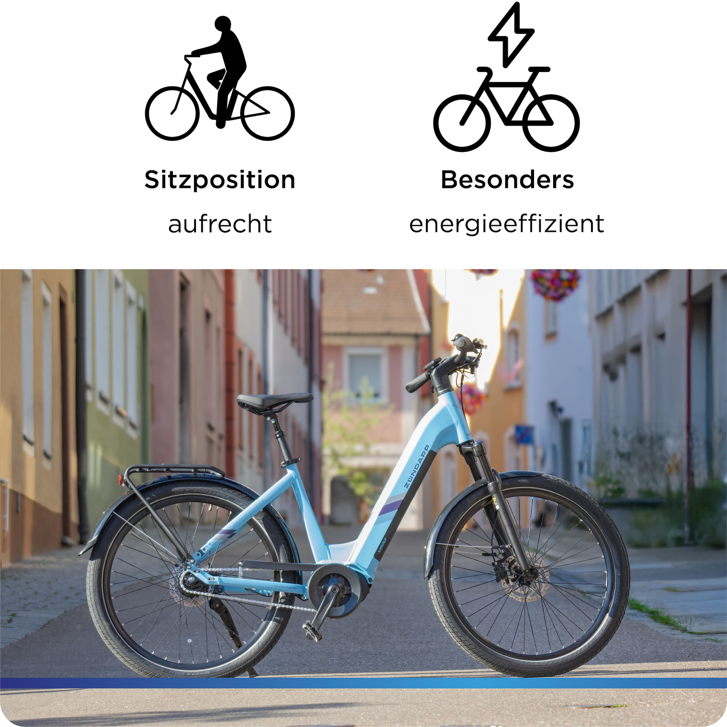 Zündapp »X800« 7 Gang Nabenschaltung Mittelmotor 250 W Pedelec, Elektrofahrrad für Damen und Herren