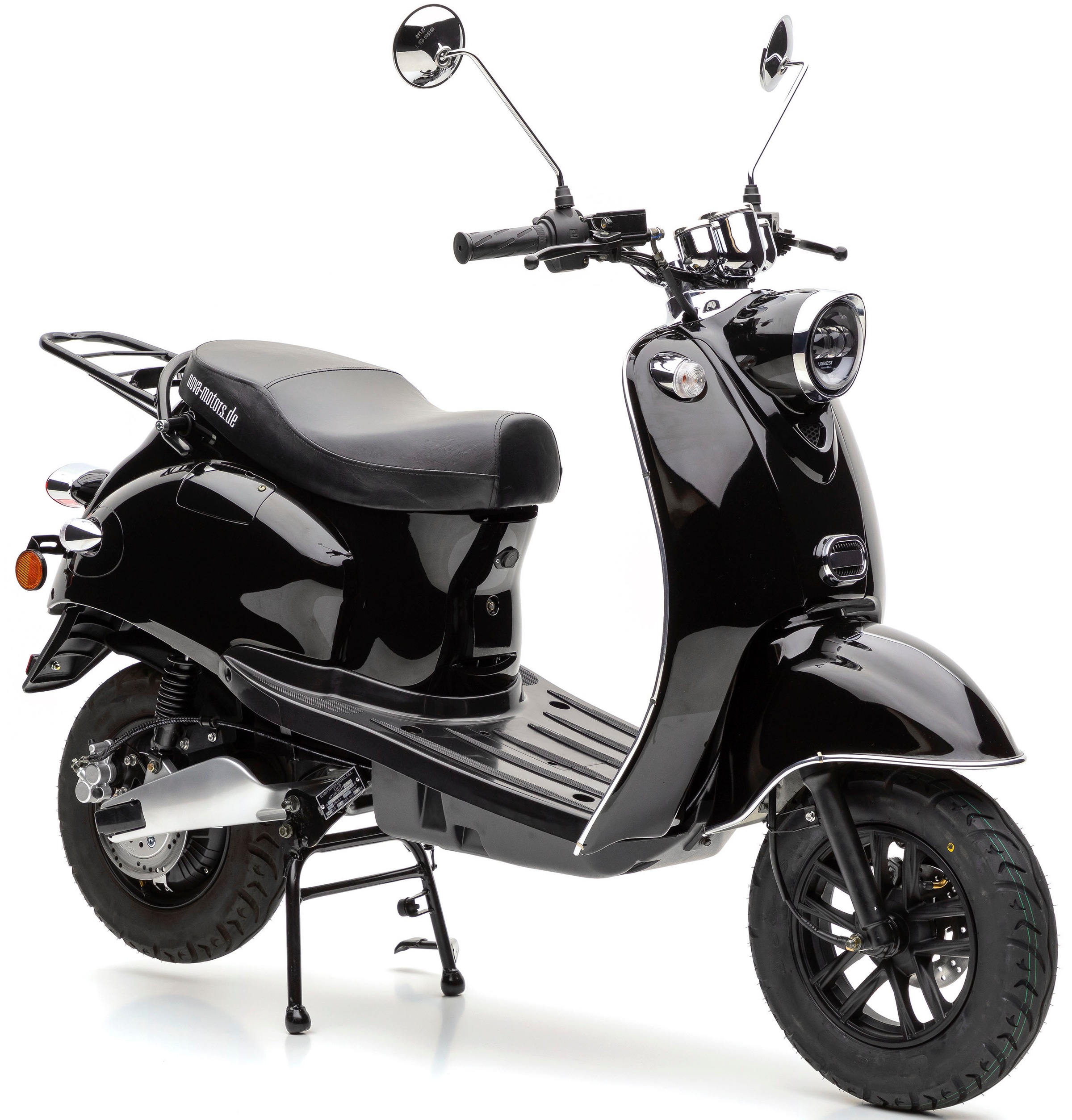 Nova Motors E-Motorroller »eRetro Star Li«, bis zu 40 km Reichweite, härteverstellbare Dual-Stoßdämpfer hinten