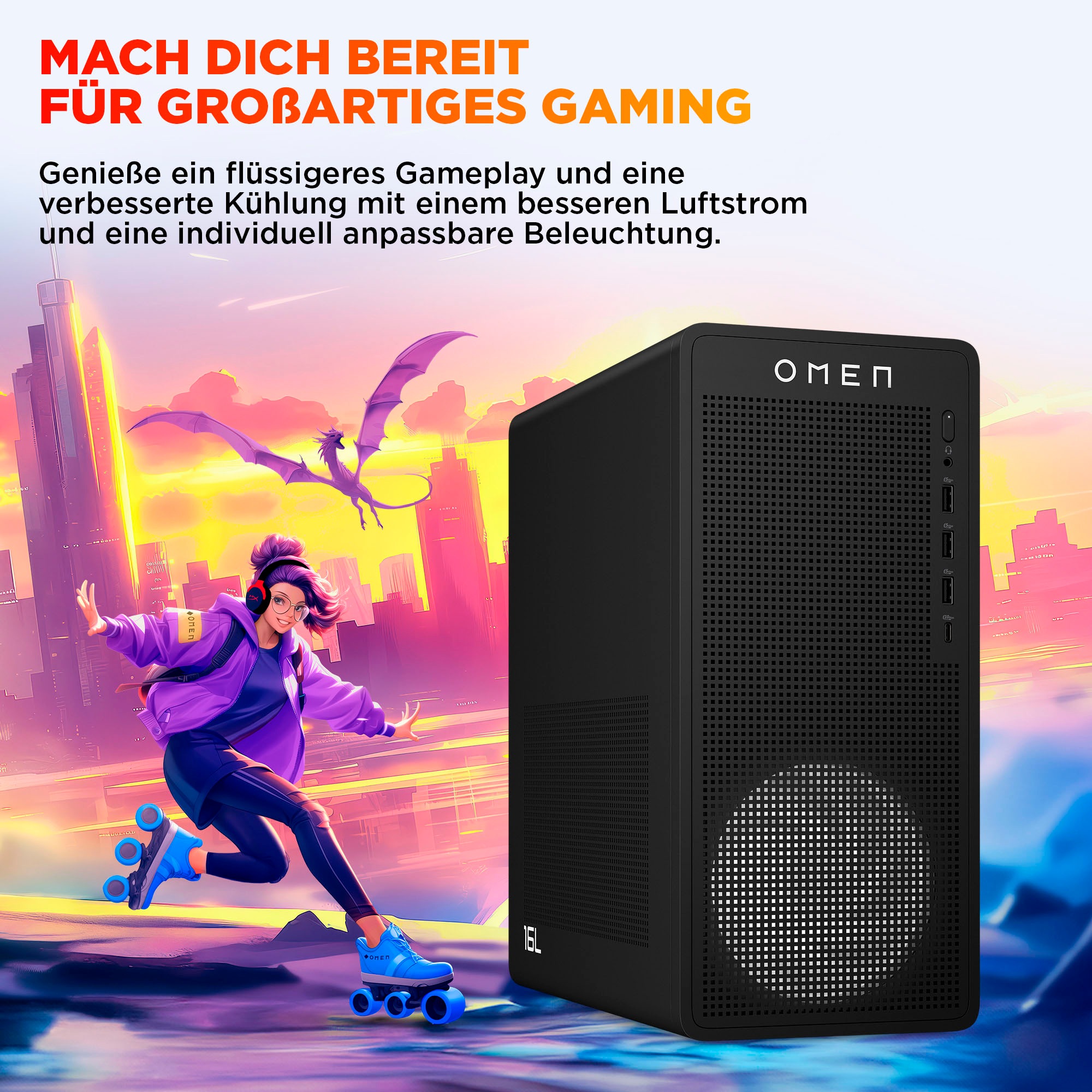 HP Gaming-PC »OMEN TG03-0278ng«