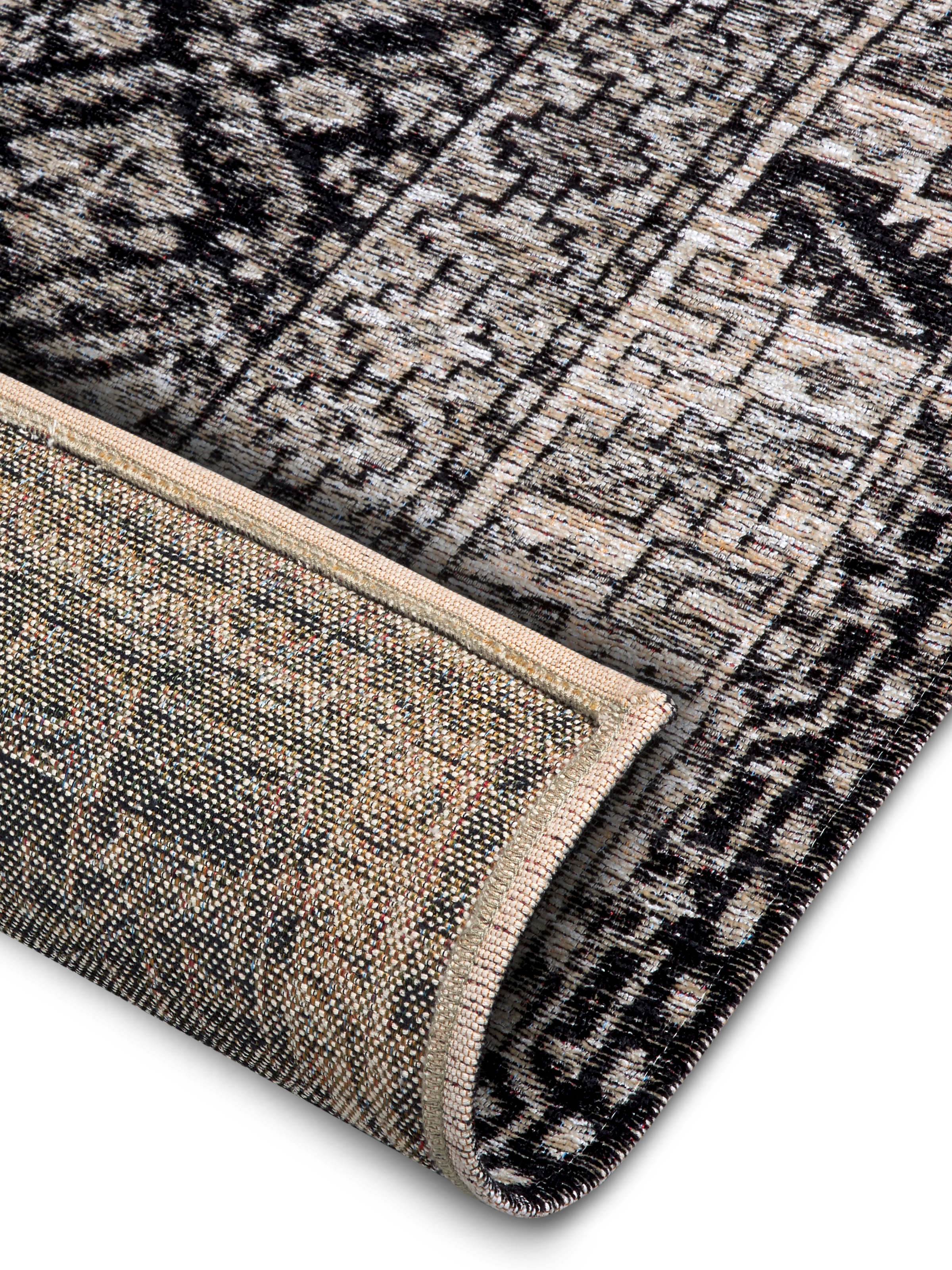HANSE Home Teppich »Curan«, rechteckig, 6 mm Höhe, strapazierfähig, pflegeleicht, robust, Anti-Slip