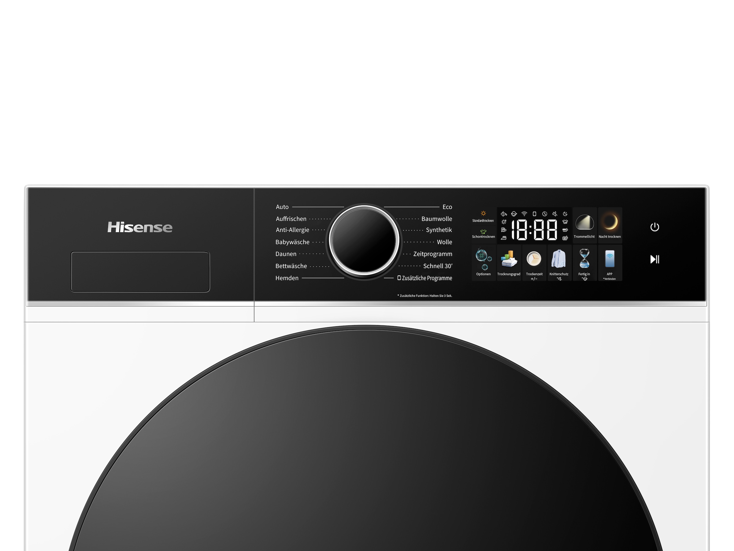 Hisense Wärmepumpentrockner »DH3I802BWCD« 3i Serie