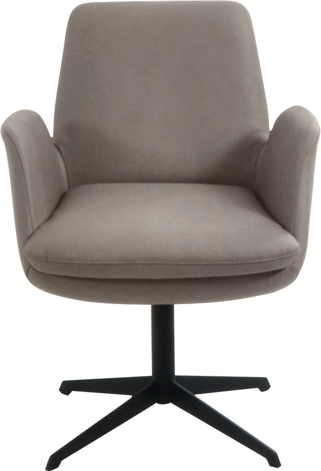 K+W Komfort & Wohnen Drehstuhl »Cube« () Rückholfunktion, Untergestell schw günstig online kaufen