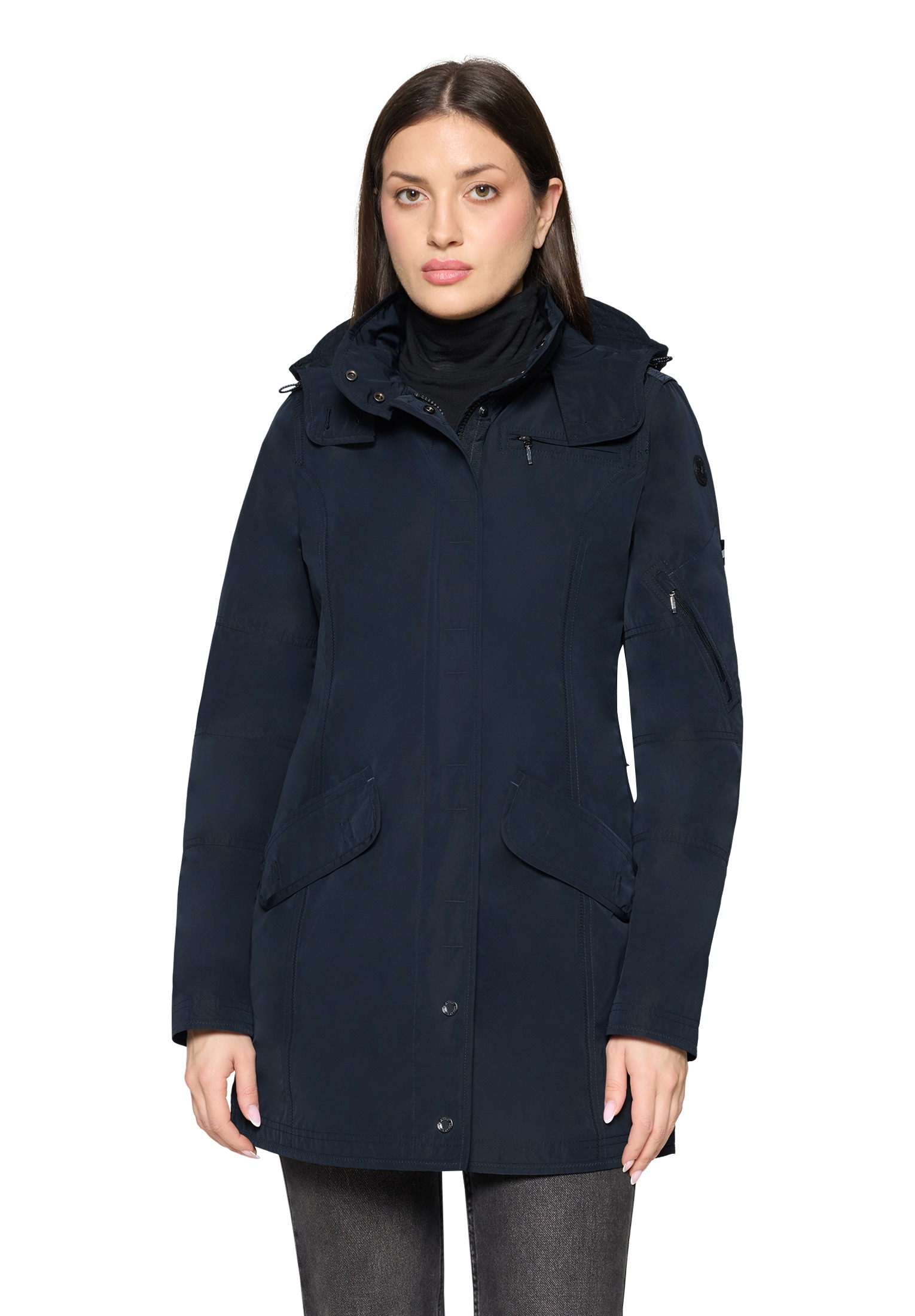 Gil Bret Outdoorjacke mit Kapuze mit Kapuze