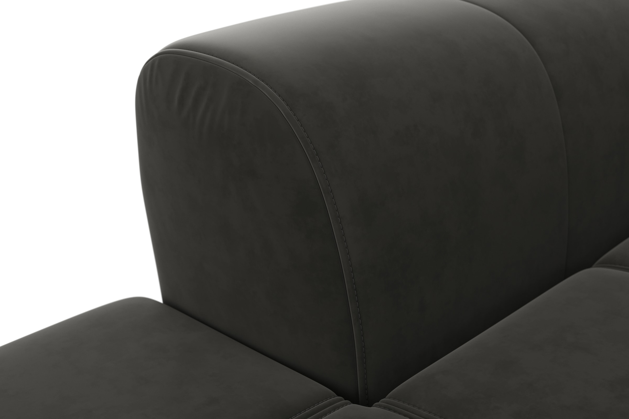 sit&more Wohnlandschaft »Bendigo U-Form«, inklusive Sitztiefenverstellung, Bodenfreiheit 12 cm, in 2 Fußfarben