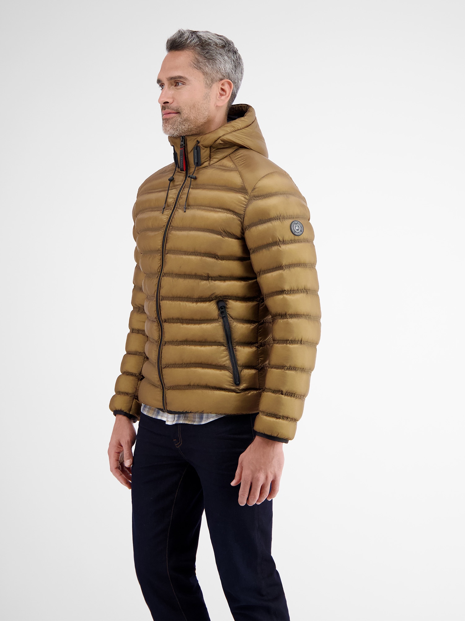 LERROS Steppjacke »LERROS Steppblouson mit Kapuze« mit Kapuze