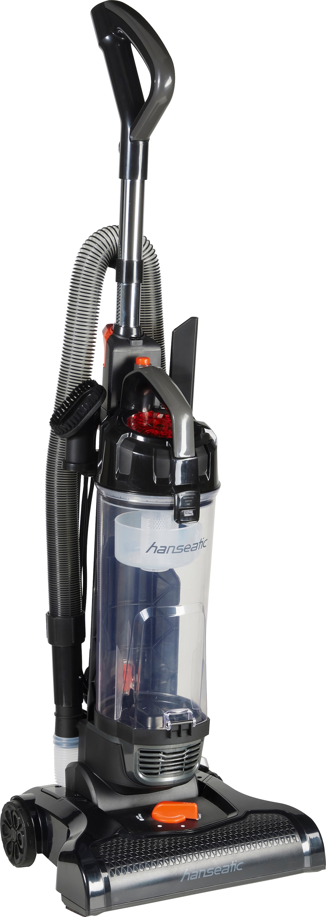 Hanseatic Bürstsauger »HVUR4007BMC für Teppichböden«, 400 W, beutellos, 2 i günstig online kaufen