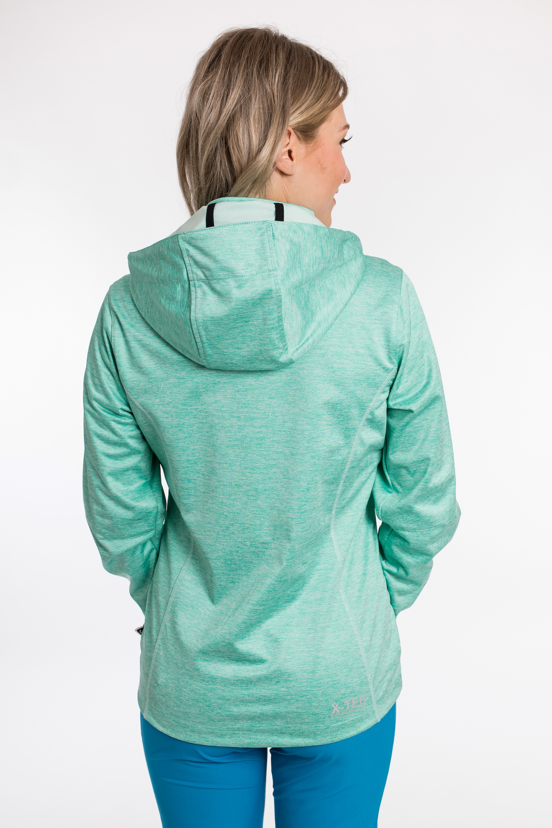 DEPROC Active Softshelljacke »JOSEPHIN PEAK WOMEN« mit abnehmbarer Kapuze