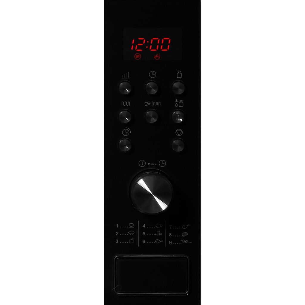 Amica Einbau-Mikrowelle »EMW 13170 S«, Grill-Mikrowelle, 1200 W, digitaler Timer