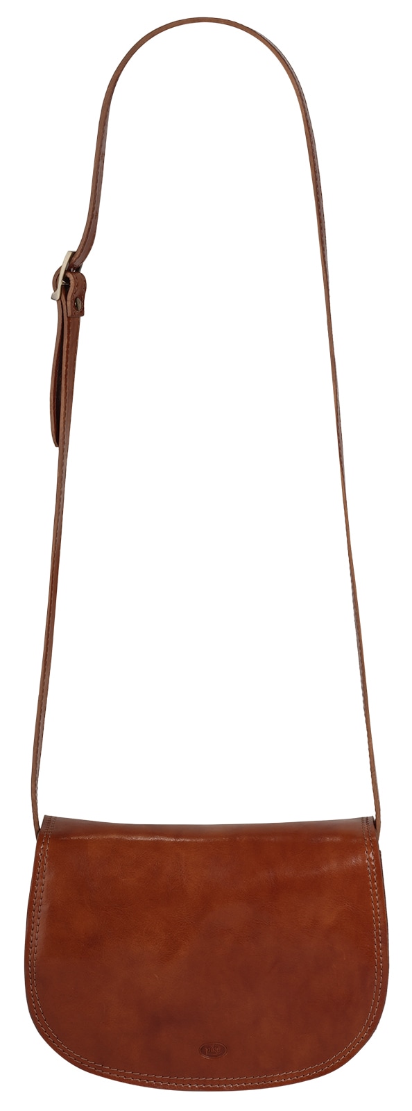 Piké Umhängetasche, echt Leder, Made in Italy