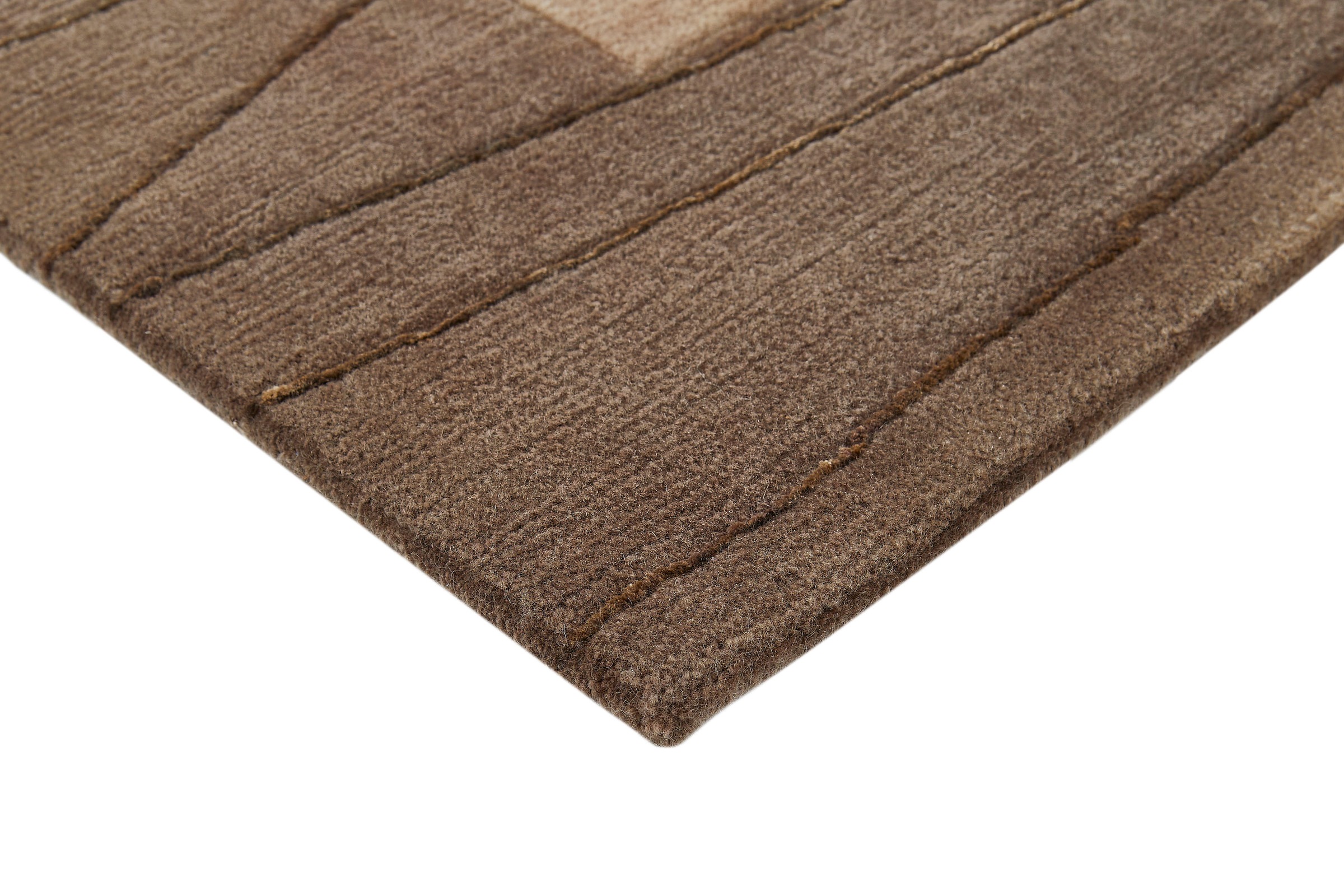 LUXOR living Wollteppich »Lineo«, rechteckig, 14 mm Höhe, Nepalteppich, reine Wolle, handgeknüpft, mit Bordüre