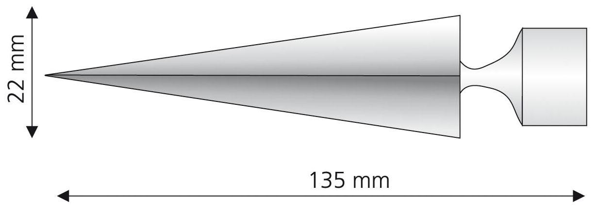Liedeco Gardinenstangen-Endstück »Herkules«, (Set, 2 St.), für Gardinenstangen Ø 16 mm
