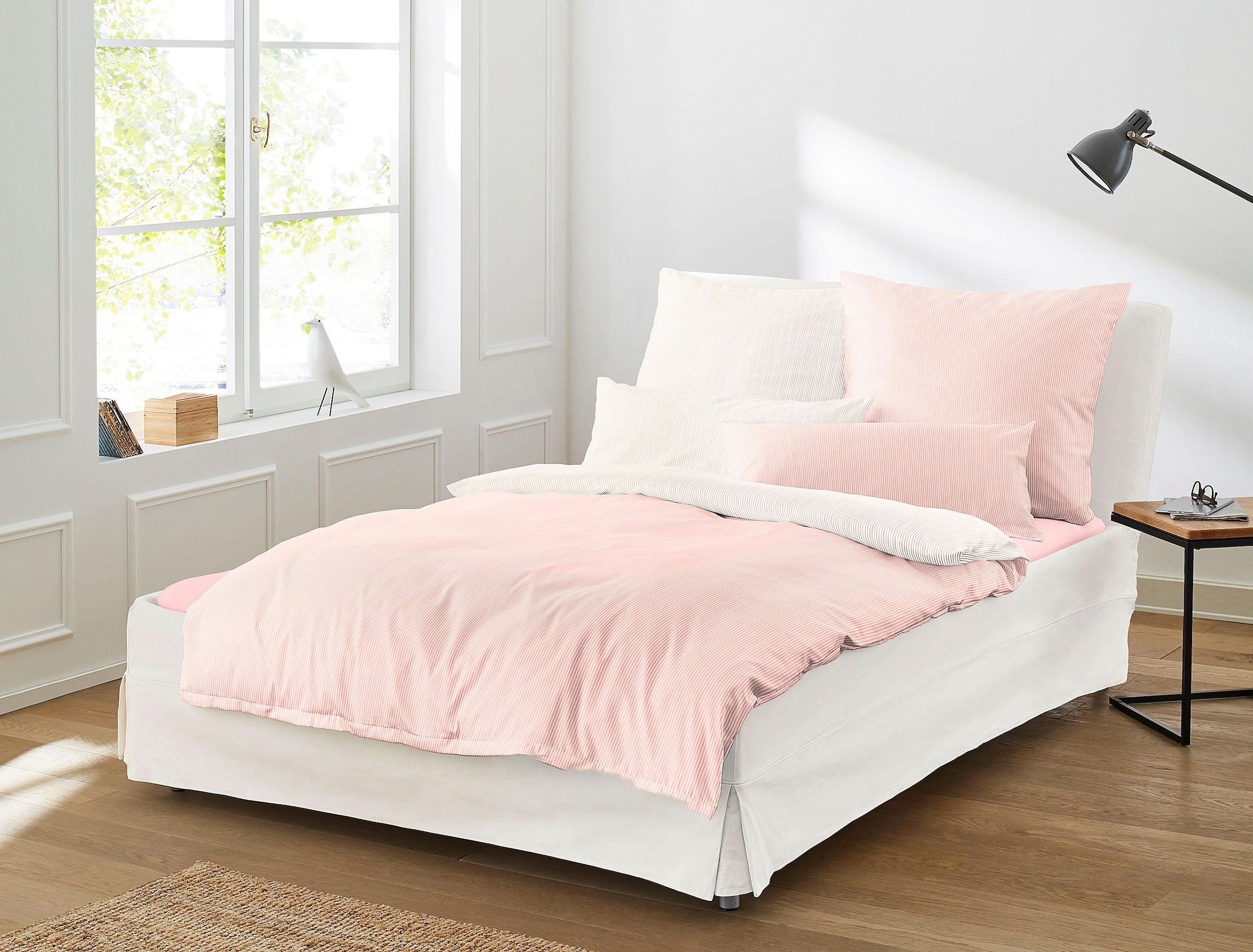 Irisette Wendebettwäsche »Linea« 2 Stk. tlg. Hochwertige Premium Bettwäsche günstig online kaufen
