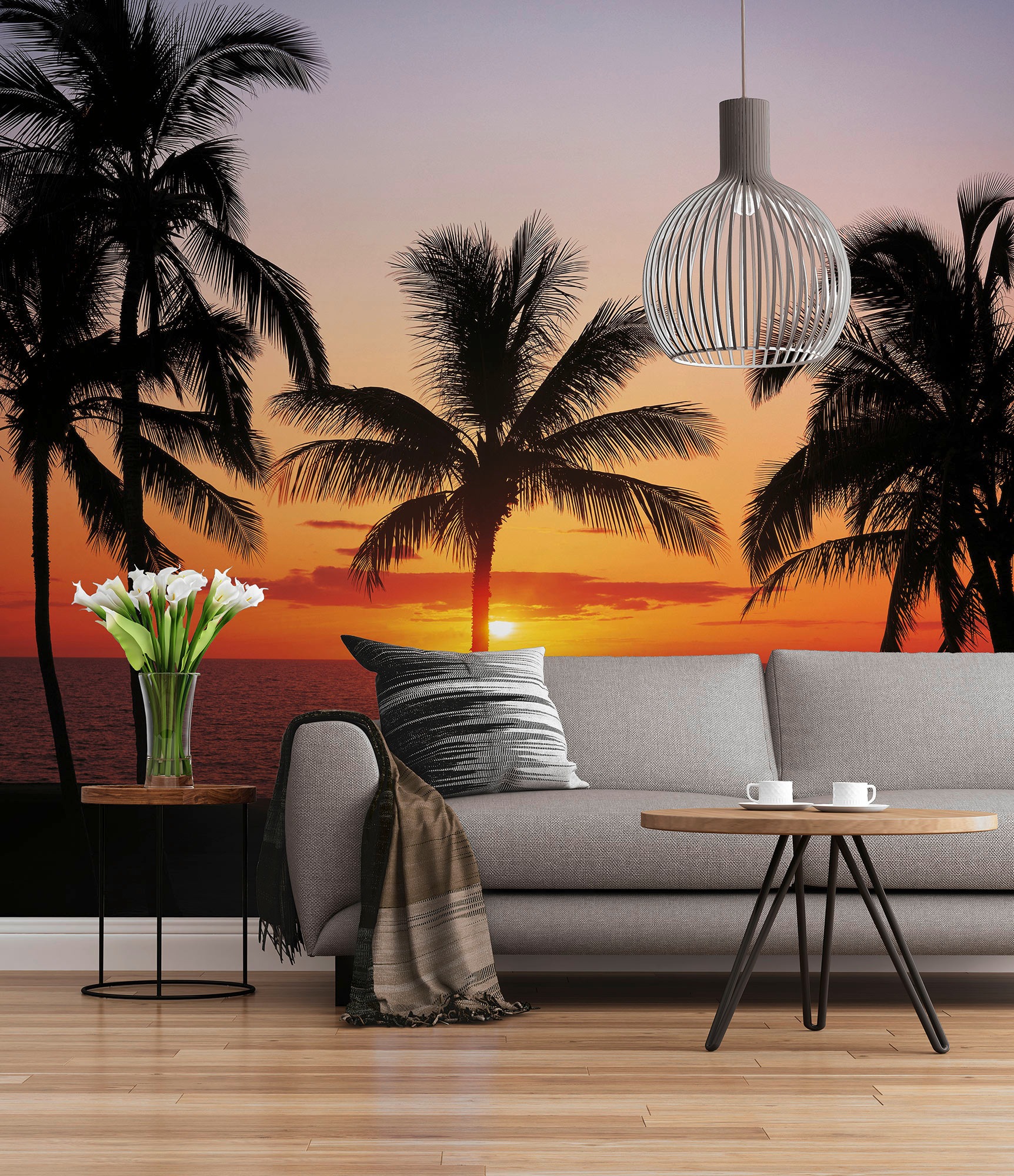 Komar Fototapete »Hawaii - Größe 368 x 254 cm«, bedruckt, Wohnzimmer, Schla günstig online kaufen