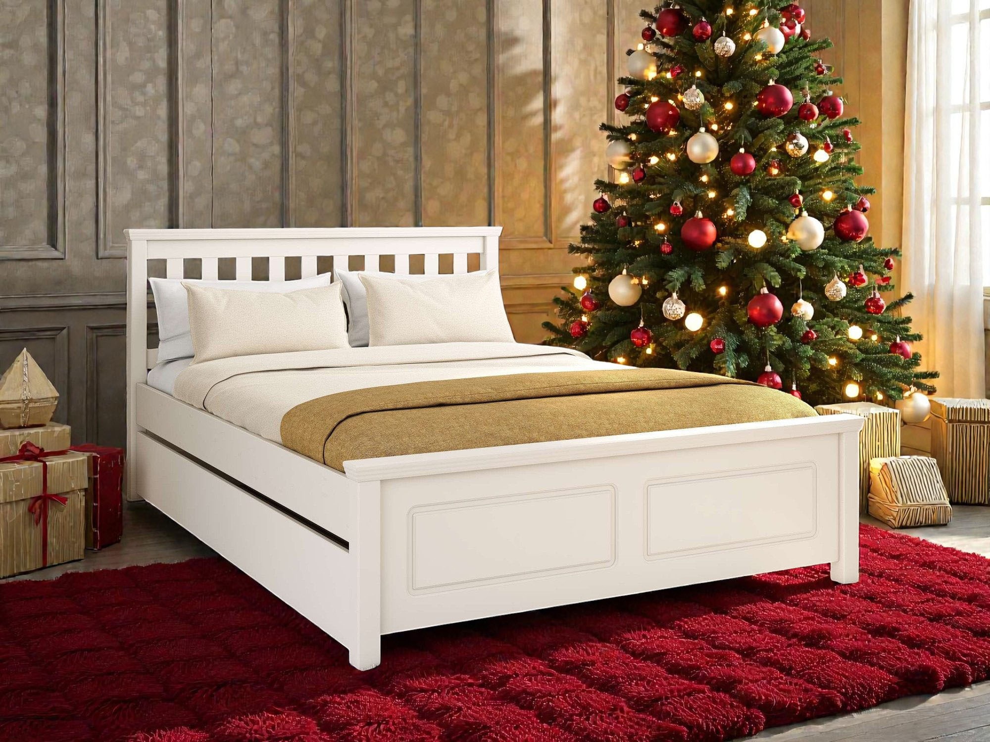 Home affaire Bett »Fredegard, skandinavischer Stil, vielseitig kombinierbar günstig online kaufen