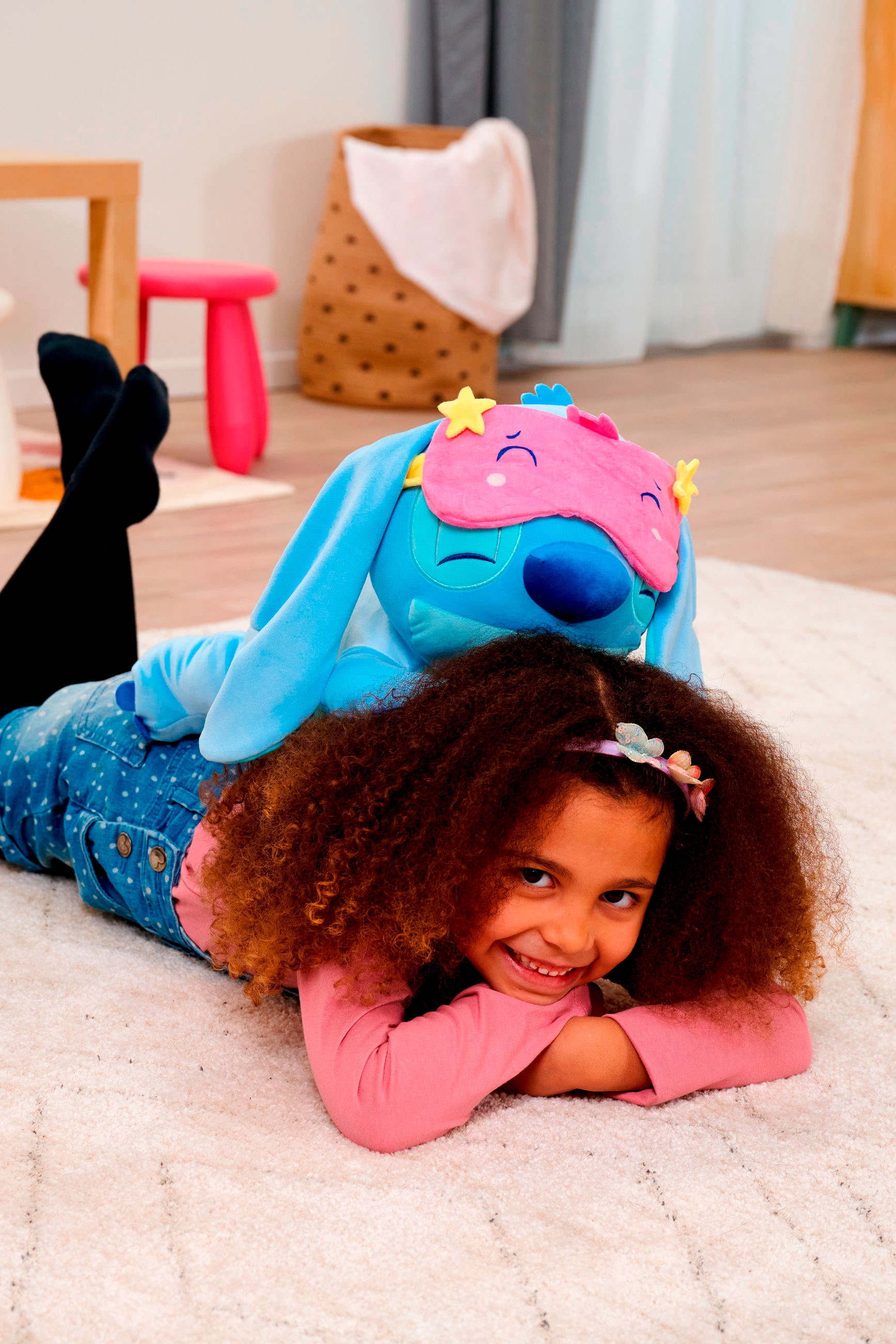SIMBA Kuscheltier »Disney Snuglets, Wellbeing Stitch, 40 cm«