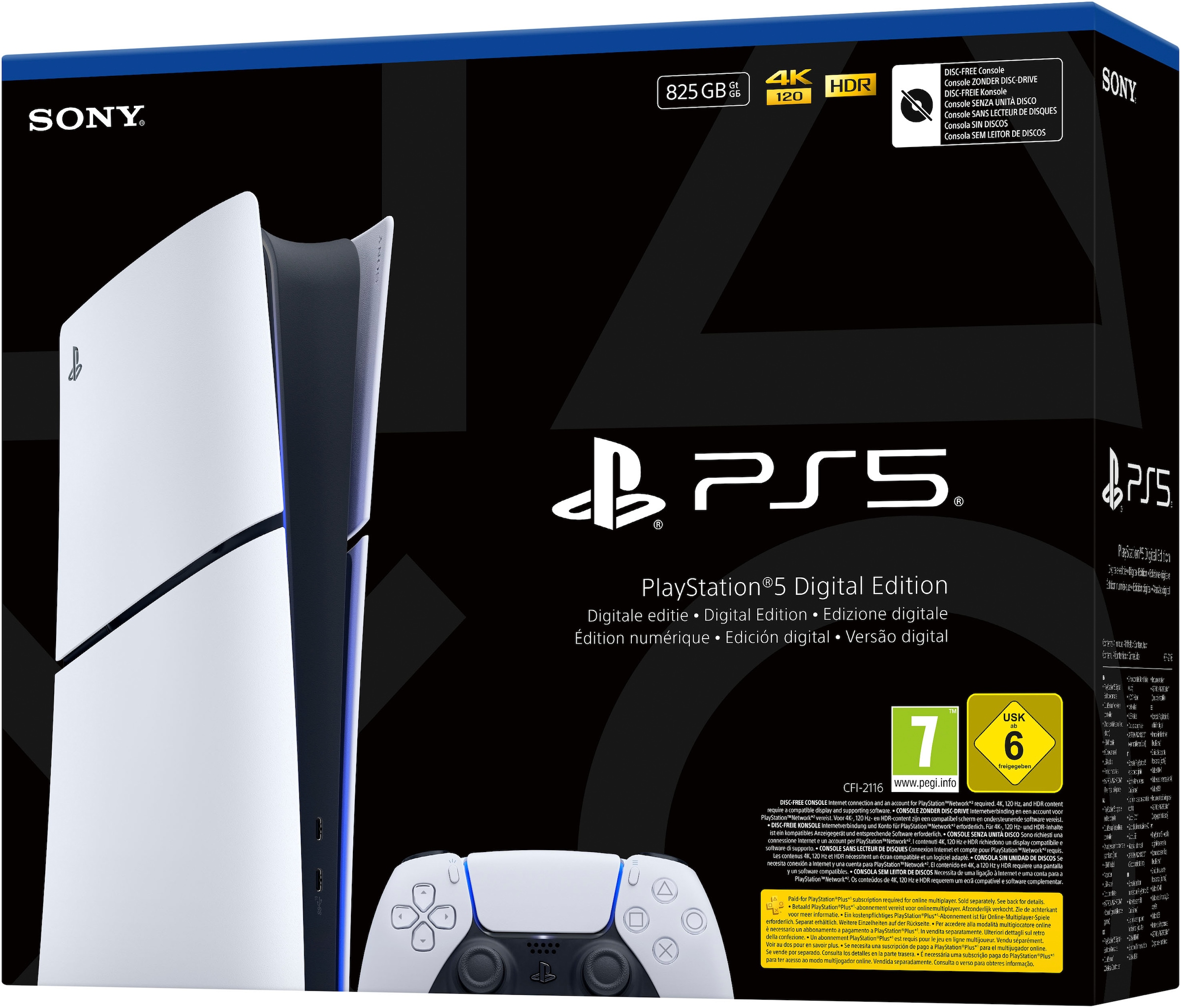 PlayStation 5 Spielekonsole »Digital Edition (Slim)«