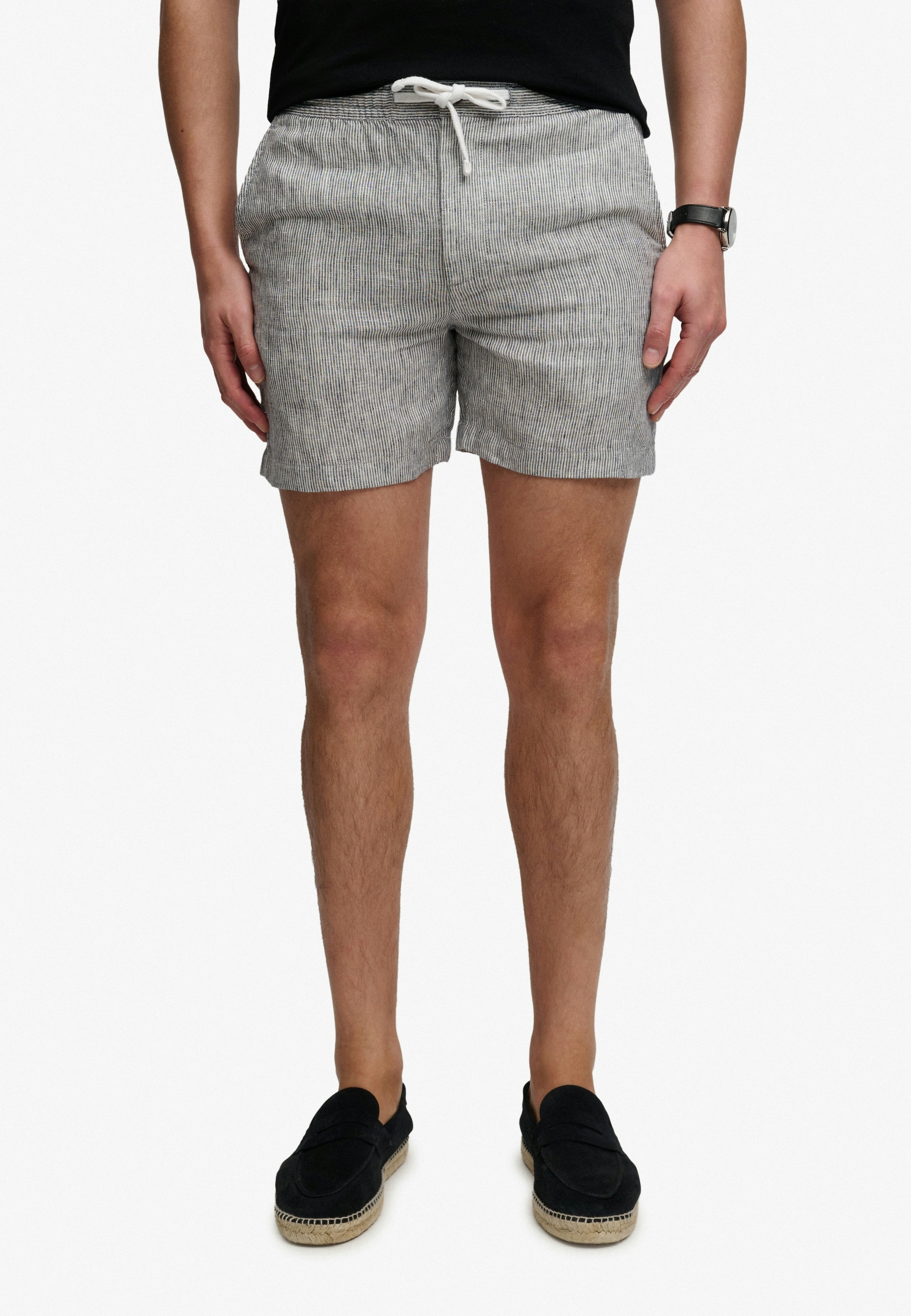 Superdry Shorts »MERCHANT LINEN SHORT«  aus Leinen, Relaxed Fit, mit Reißverschluss