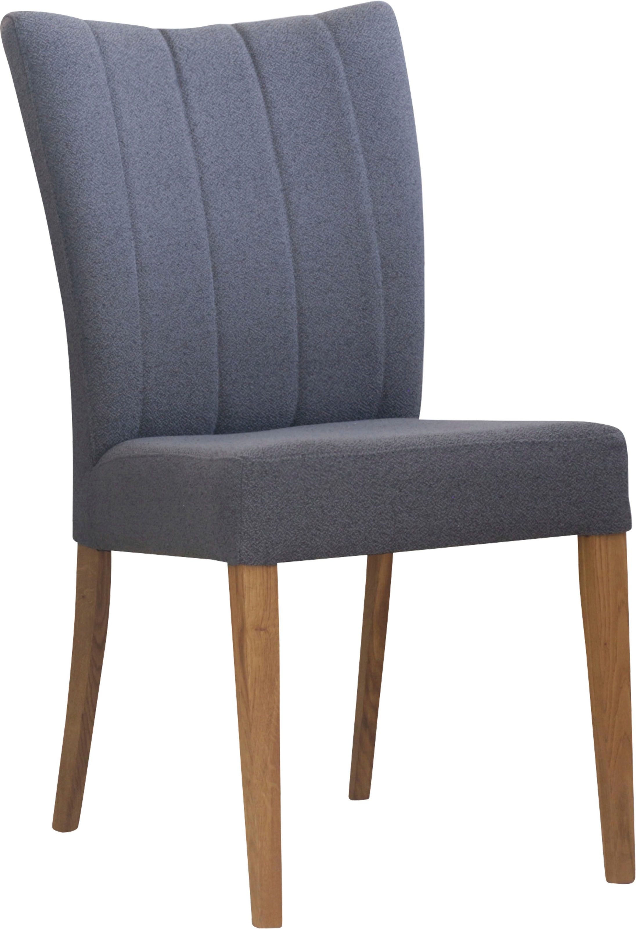 Home affaire 4-Fußstuhl »Dia« (Set) 2 Stk. Strukturstoff Gestell Eiche mass günstig online kaufen