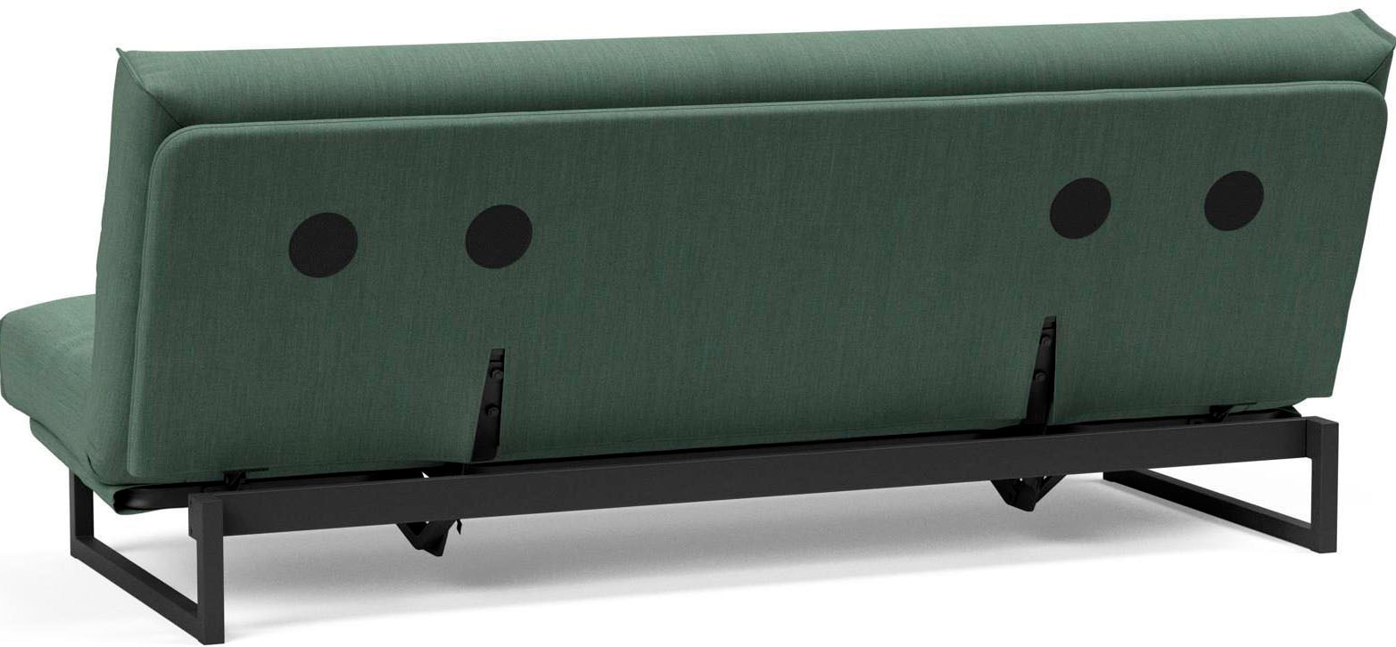 INNOVATION LIVING ™ Schlafsofa »Fraction Dauerschlaffunktion, schlicht und elegant, Industriedesign«, bequem, Rückenlehne 3-fach verstellbar