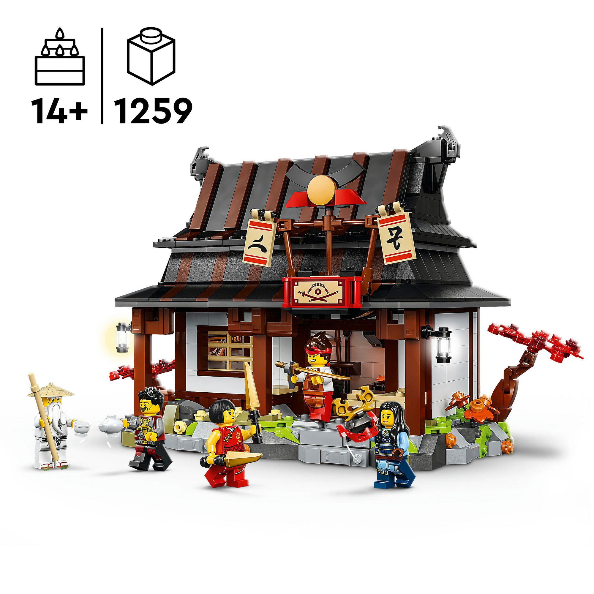LEGO® Konstruktionsspielsteine »15-jähriges Jubiläum der Vier-Waffen-Schmiede (71858), LEGO Ninjago« Made in Europe