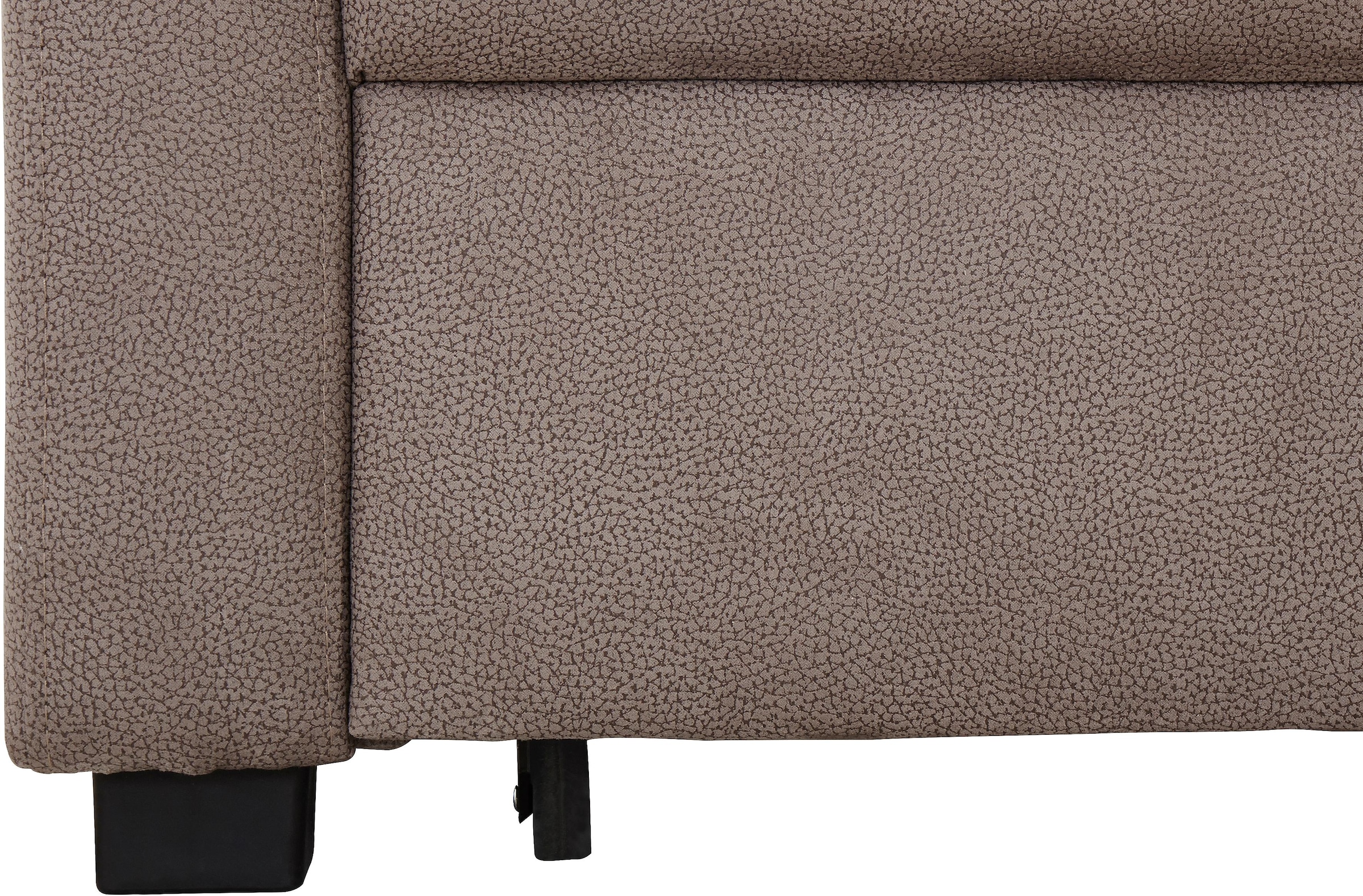 sit&more Ecksofa »Pisa L-Form«, mit Federkern, wahlweise mit Bettfunktion