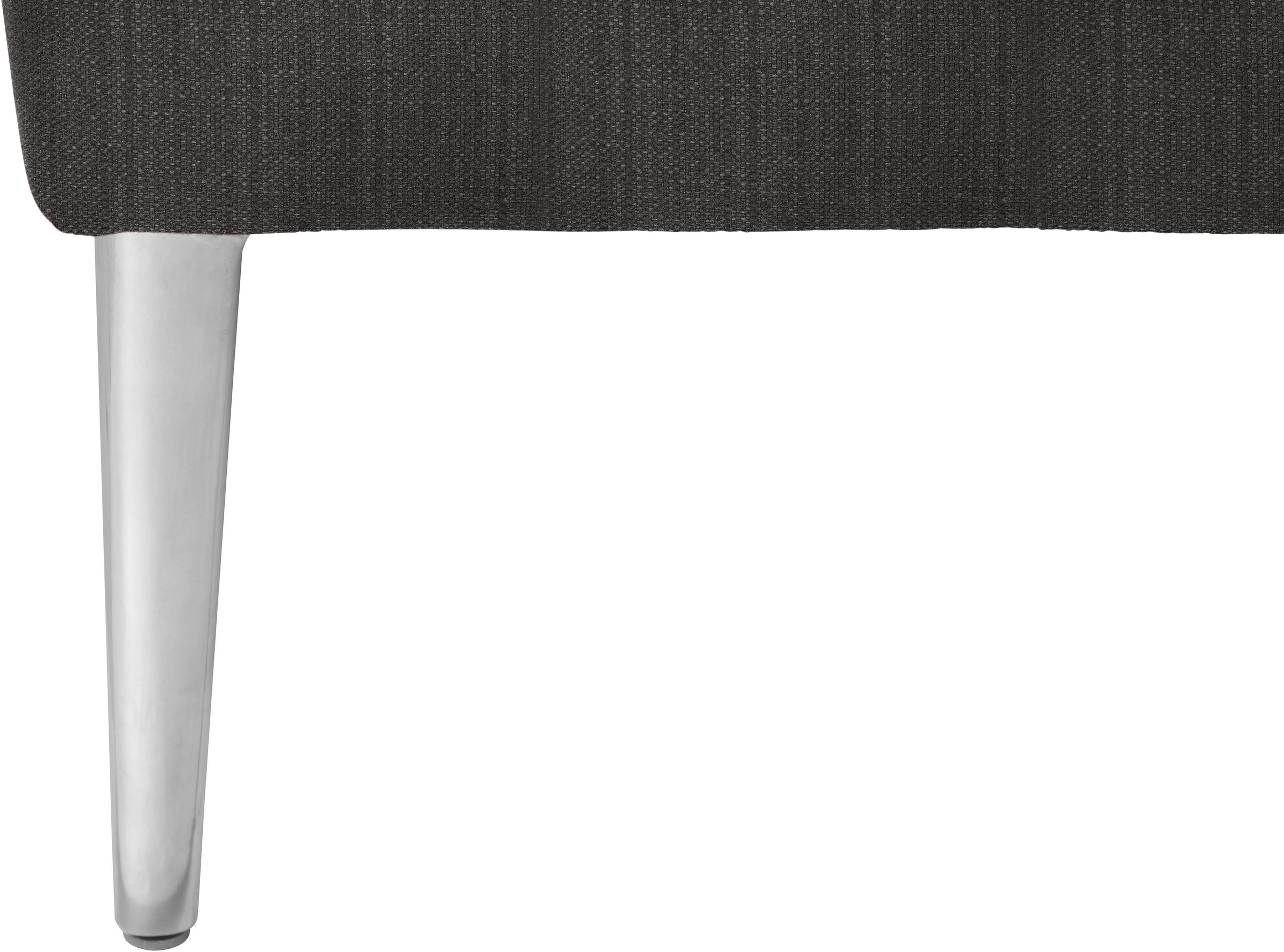 W.SCHILLIG Hocker »enjoy&MORE«, Füße Chrom glänzend, Breite 106 cm