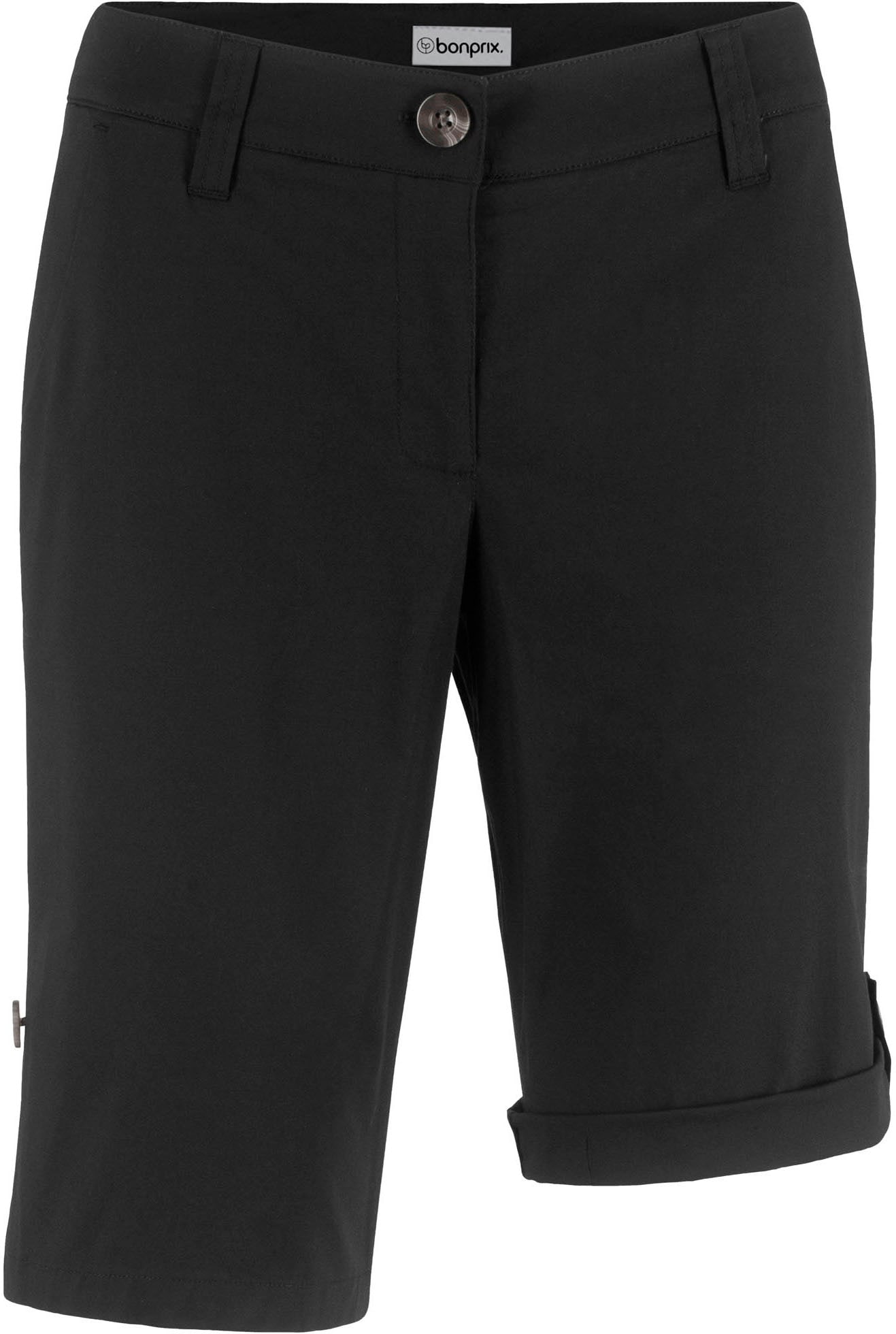 bonprix Bermudas »Stretch Bermuda«  mit krempelbaren Beinen, Regular Fit