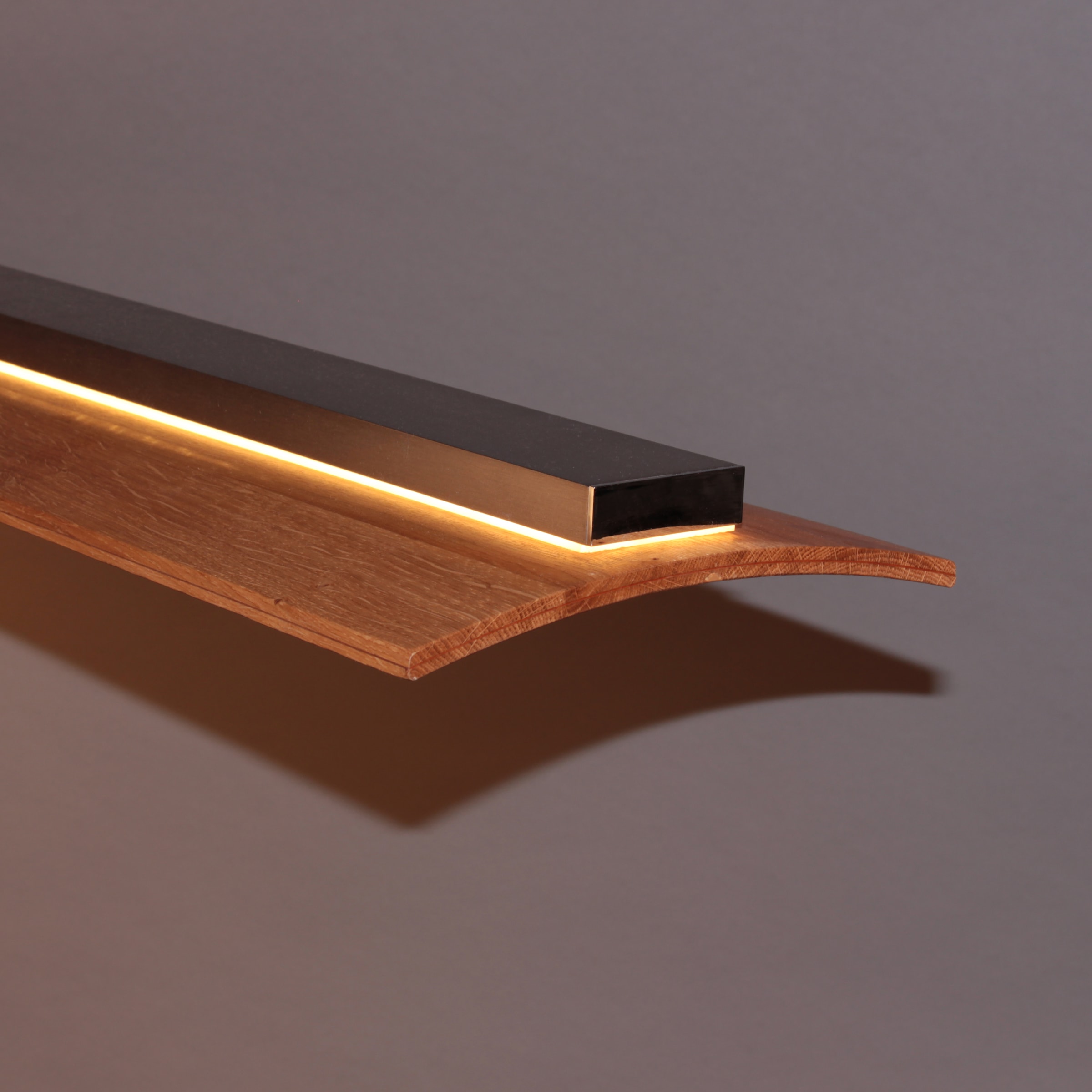 FISCHER & HONSEL LED Pendelleuchte »SHINE-WOOD«, 1 flammig, Leuchtmittel LED-Modul | LED wechselbar, Made in Germany, hochwertige Verarbeitung