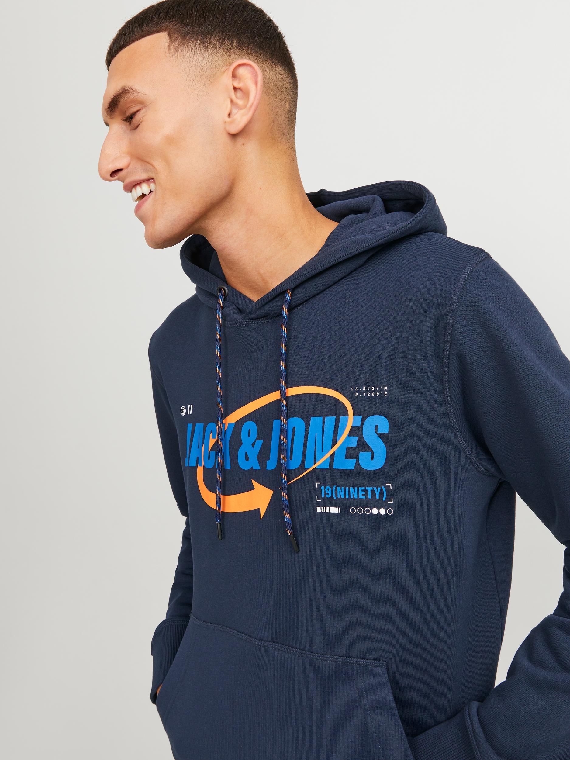 Jack & Jones Kapuzensweatshirt »JCOBLACK SWEAT HOOD CH«