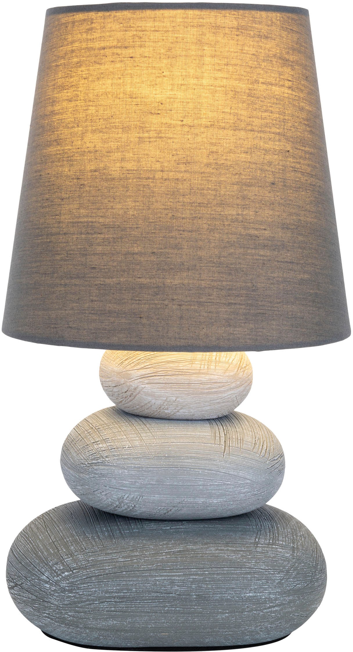 näve LED Tischleuchte »Stoney«, Leuchtmittel E14 | ohne Leuchtmittel, Zuleitung: ca. 130 cm