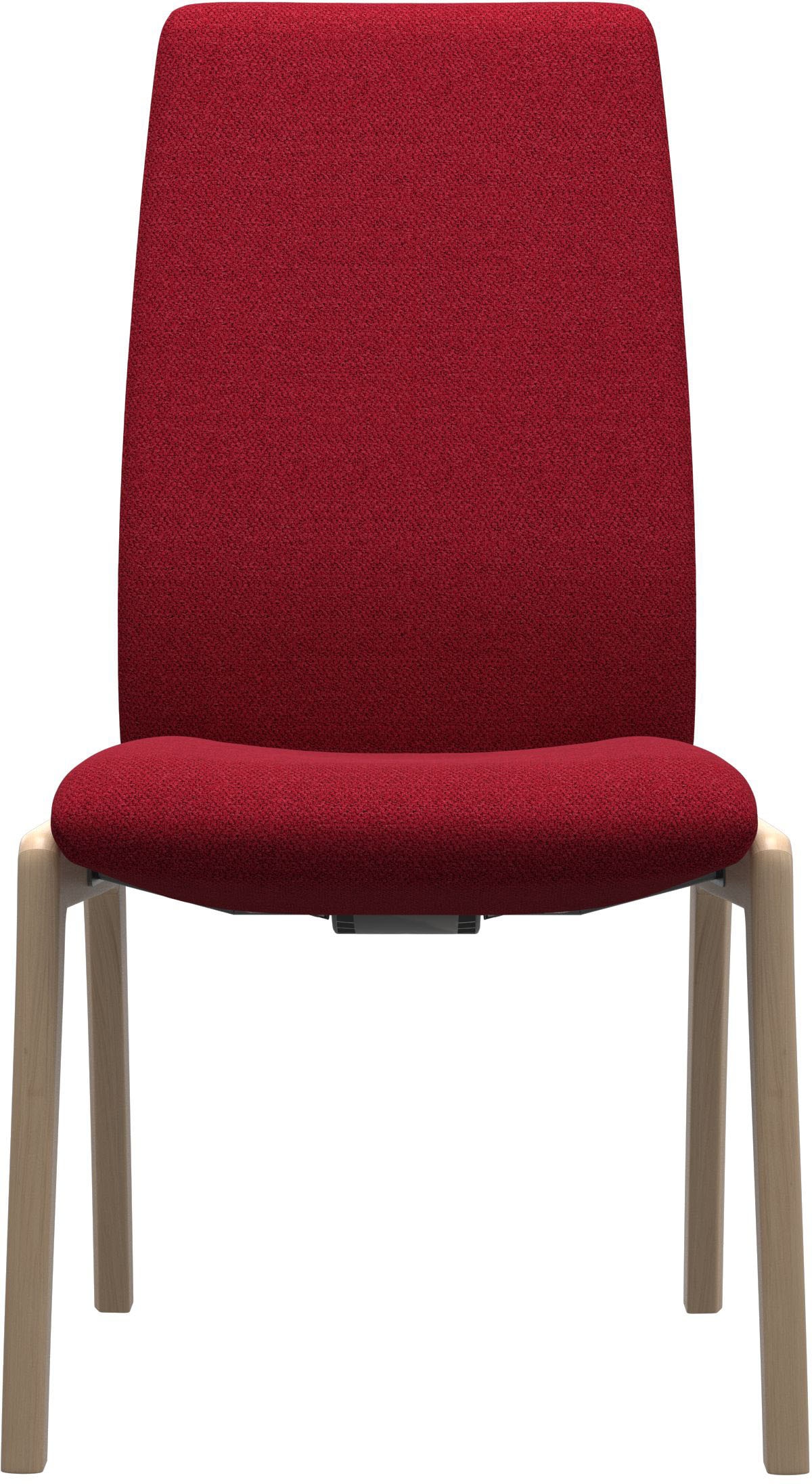 Stressless® Polsterstuhl »Laurel«, ROHLEDER Stoff Q2 FARON, High Back, Größe L, mit abgerundeten Beinen in Schwarz