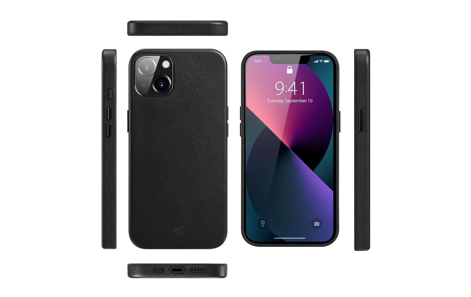 nevox Smartphone-Hülle »StyleShell PRO MagSafe iPhone 15 Plus Schwarz«
